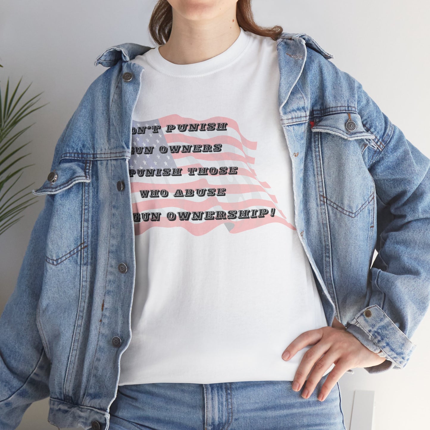 Men's or Women's Don't Punish Us - American Pride T-Shirt