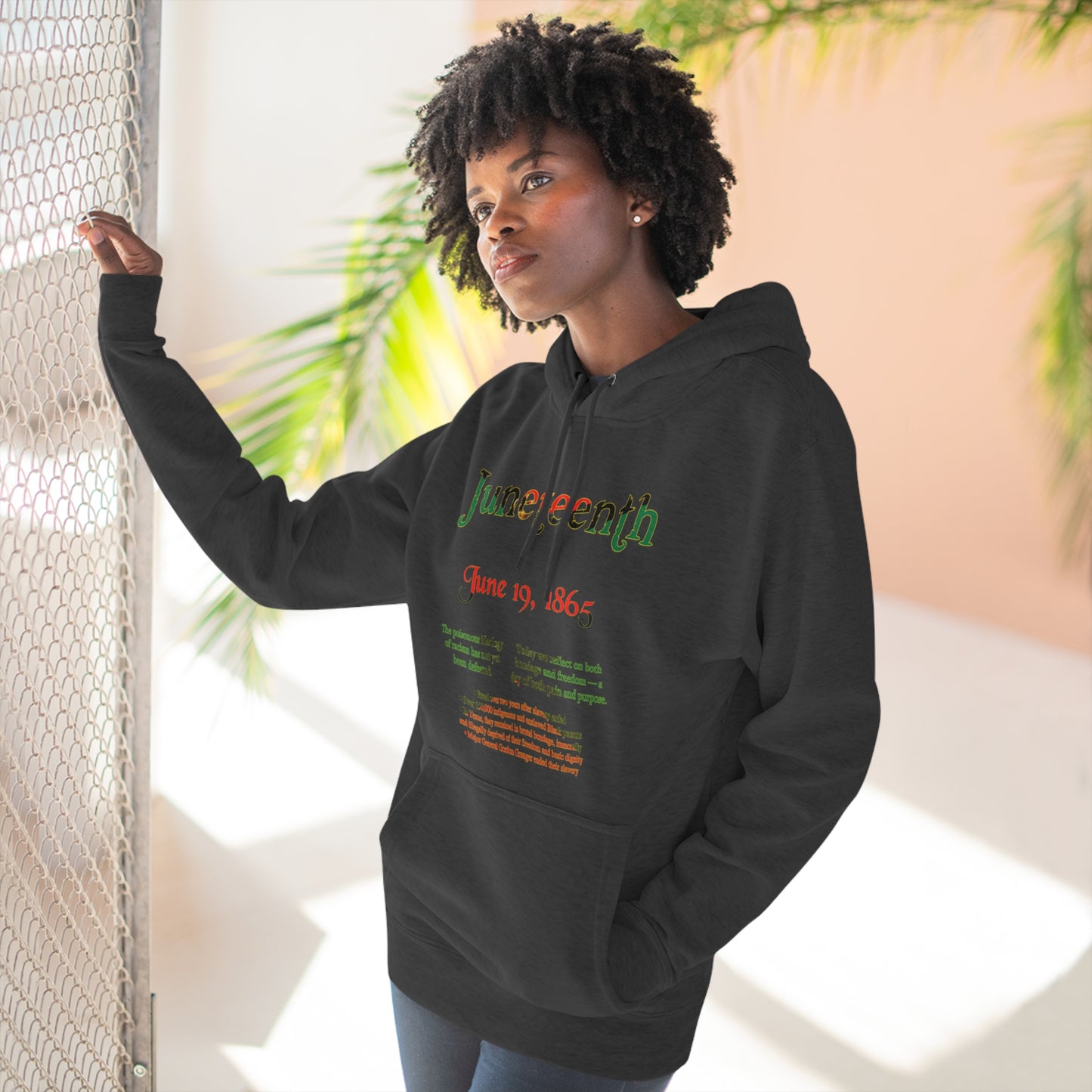 Juneteenth Emancipation Pullover Hoodie