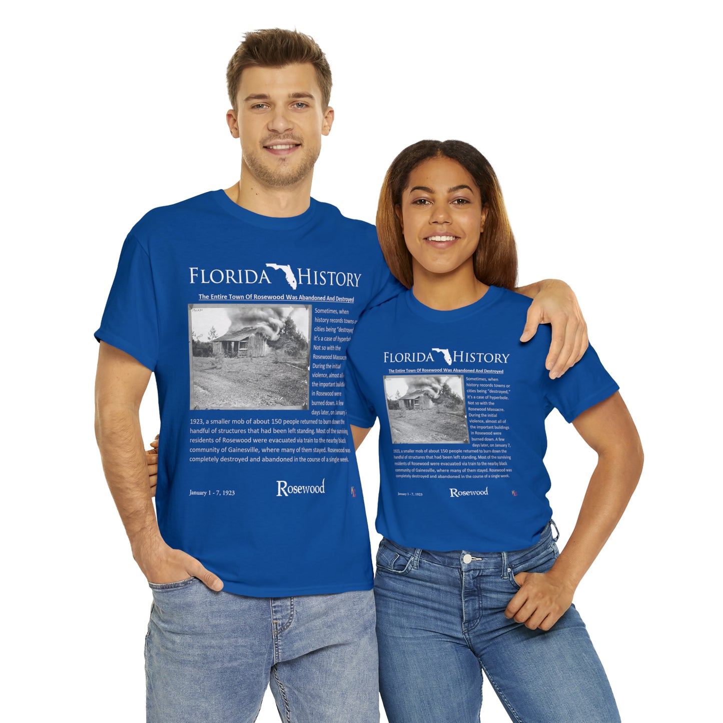 Florida History - Rosewood Massacre T-Shirt