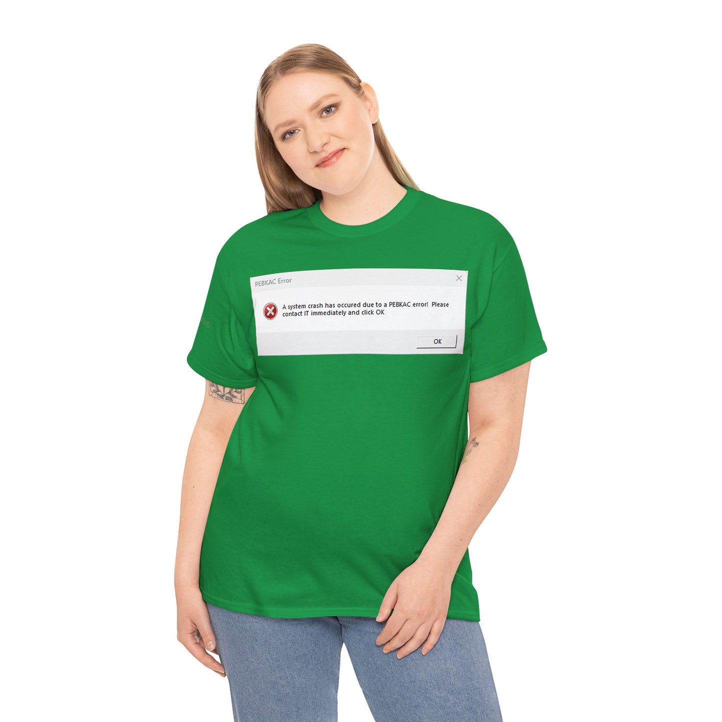 Men's or Women's PEBKAC Error T-Shirt-1 (Tech Lovers)