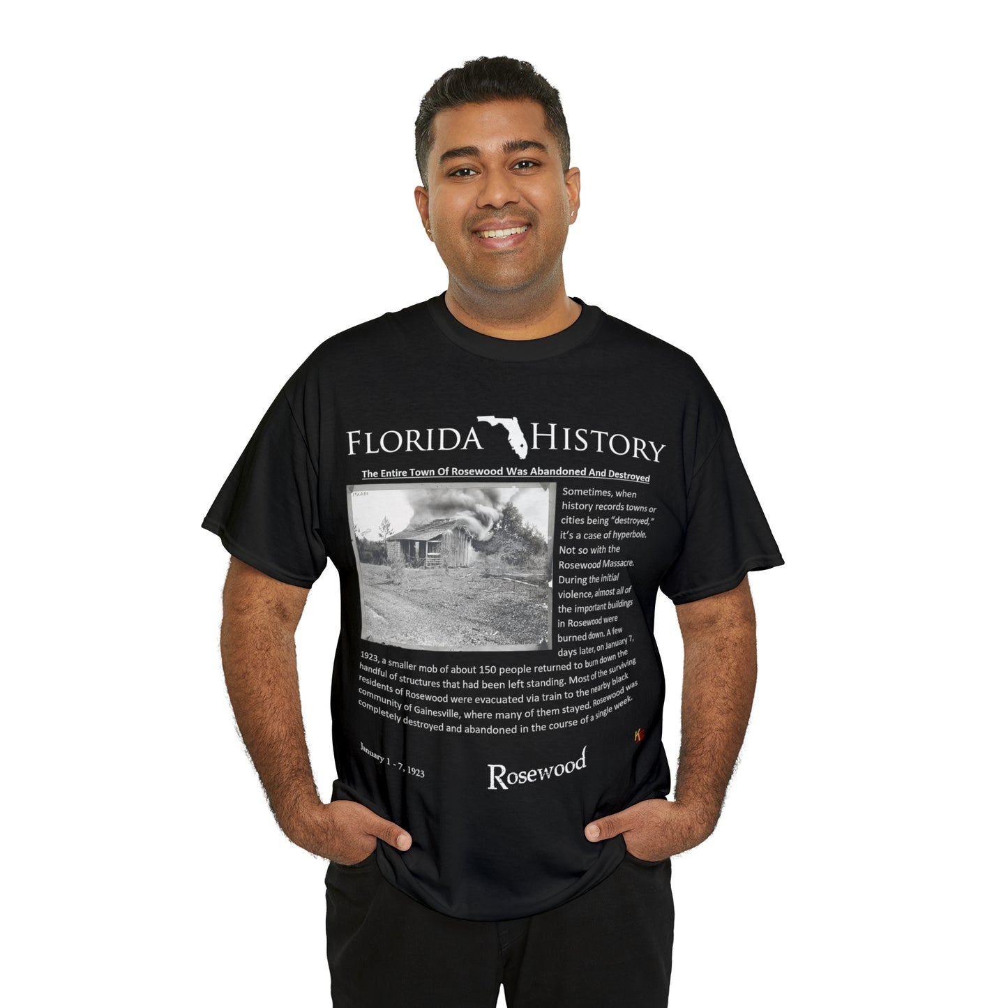 Florida History - Rosewood Massacre T-Shirt