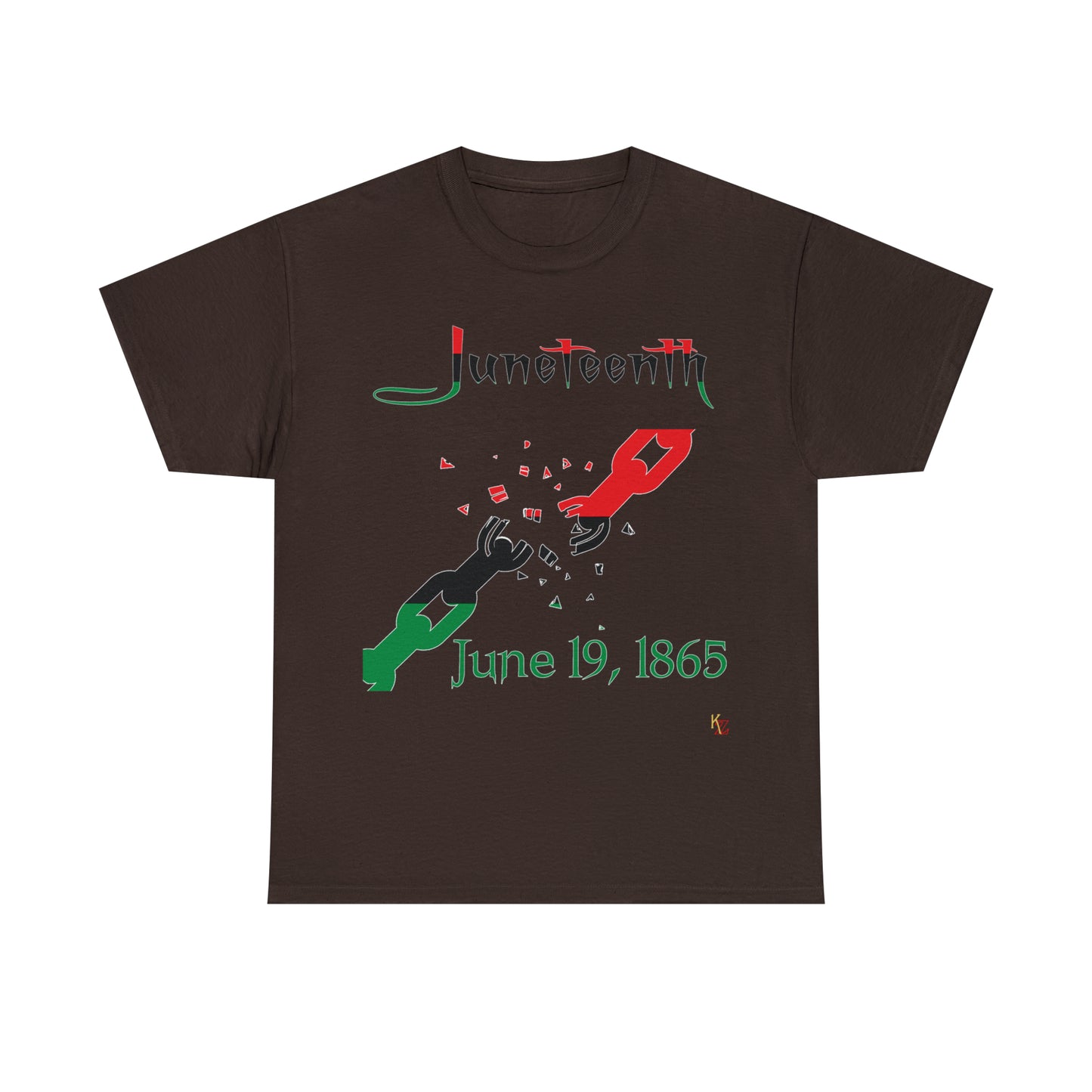 Juneteenth Broken Chains T-Shirt