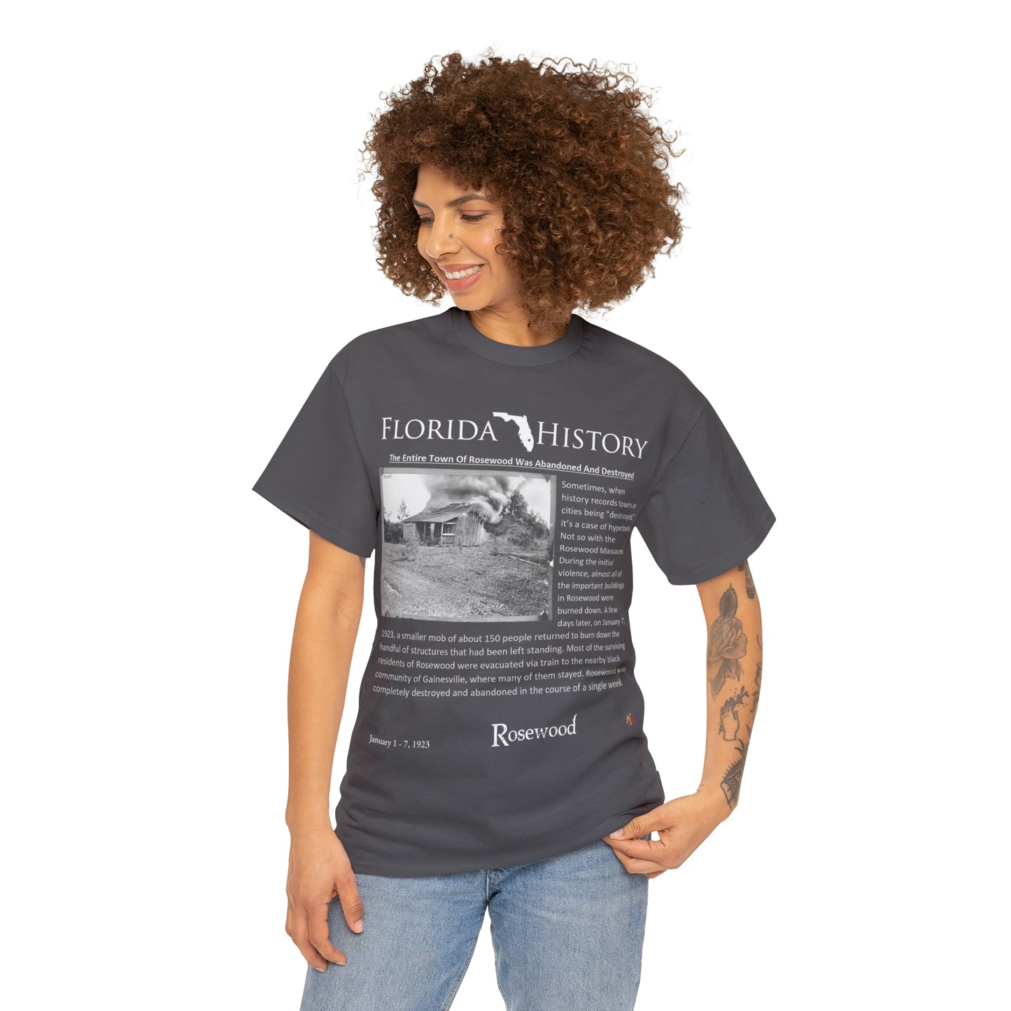 Florida History - Rosewood Massacre T-Shirt