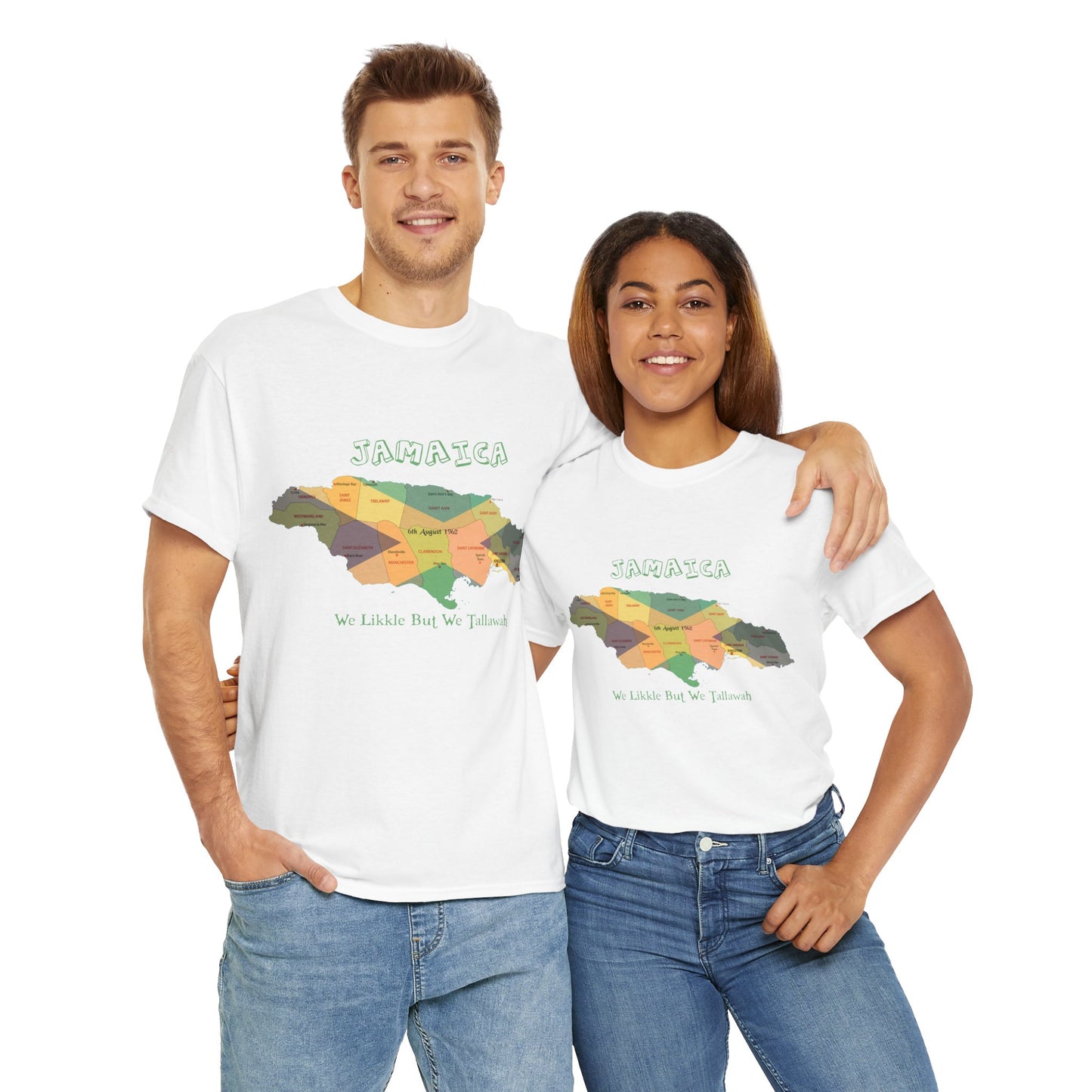 Men's or Women's Jamaican Independence Parish T-Shirt