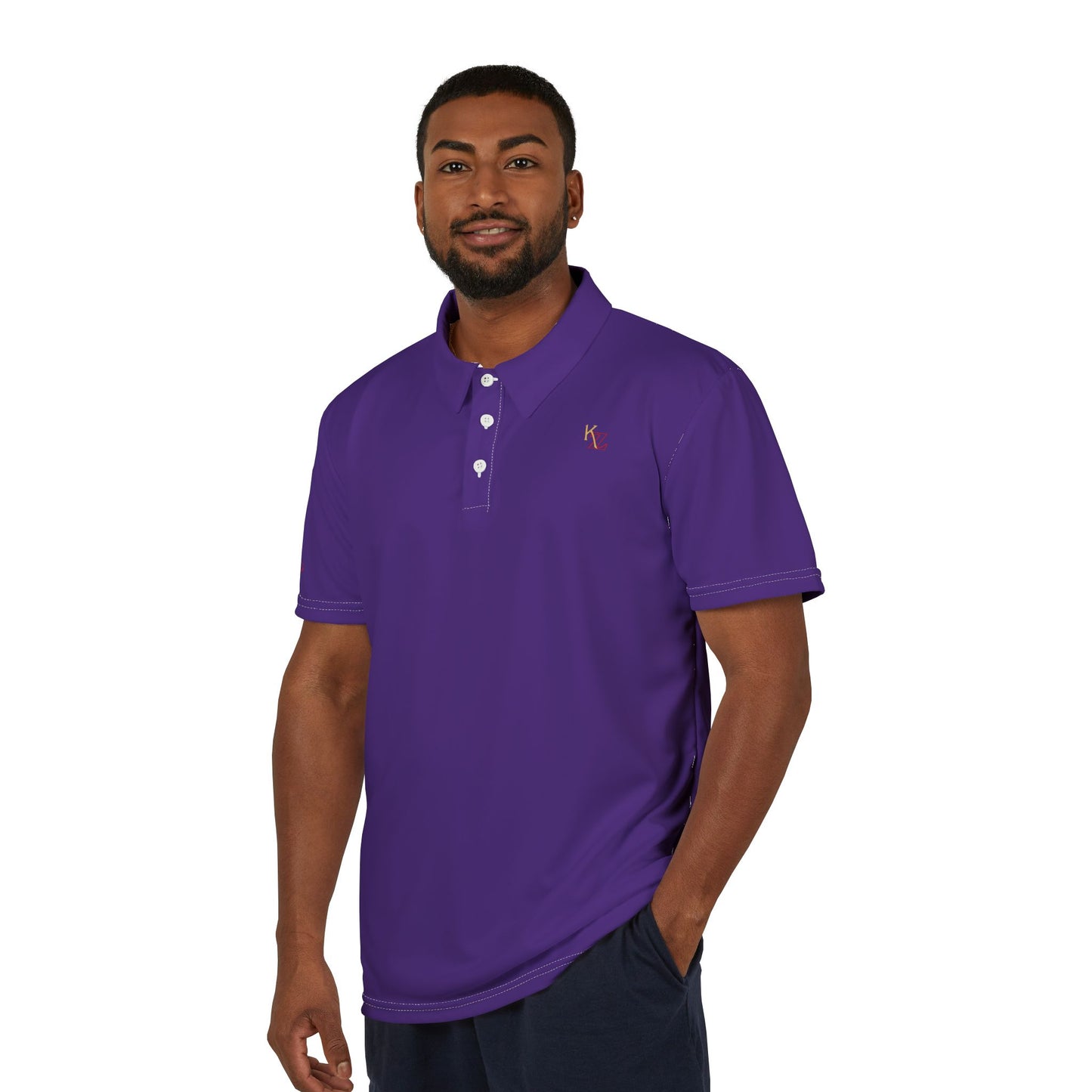 Komfort Zoane Purple Polo Shirt