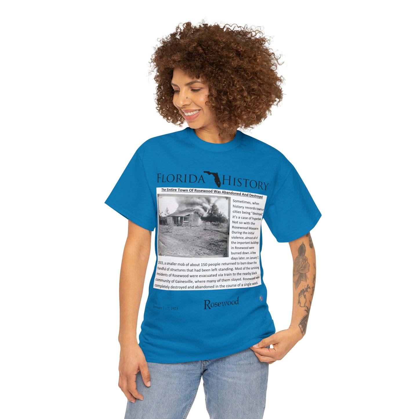 Florida History - Rosewood Massacre T-Shirt