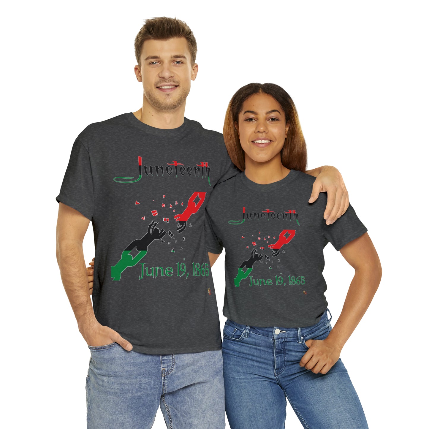 Juneteenth Broken Chains T-Shirt