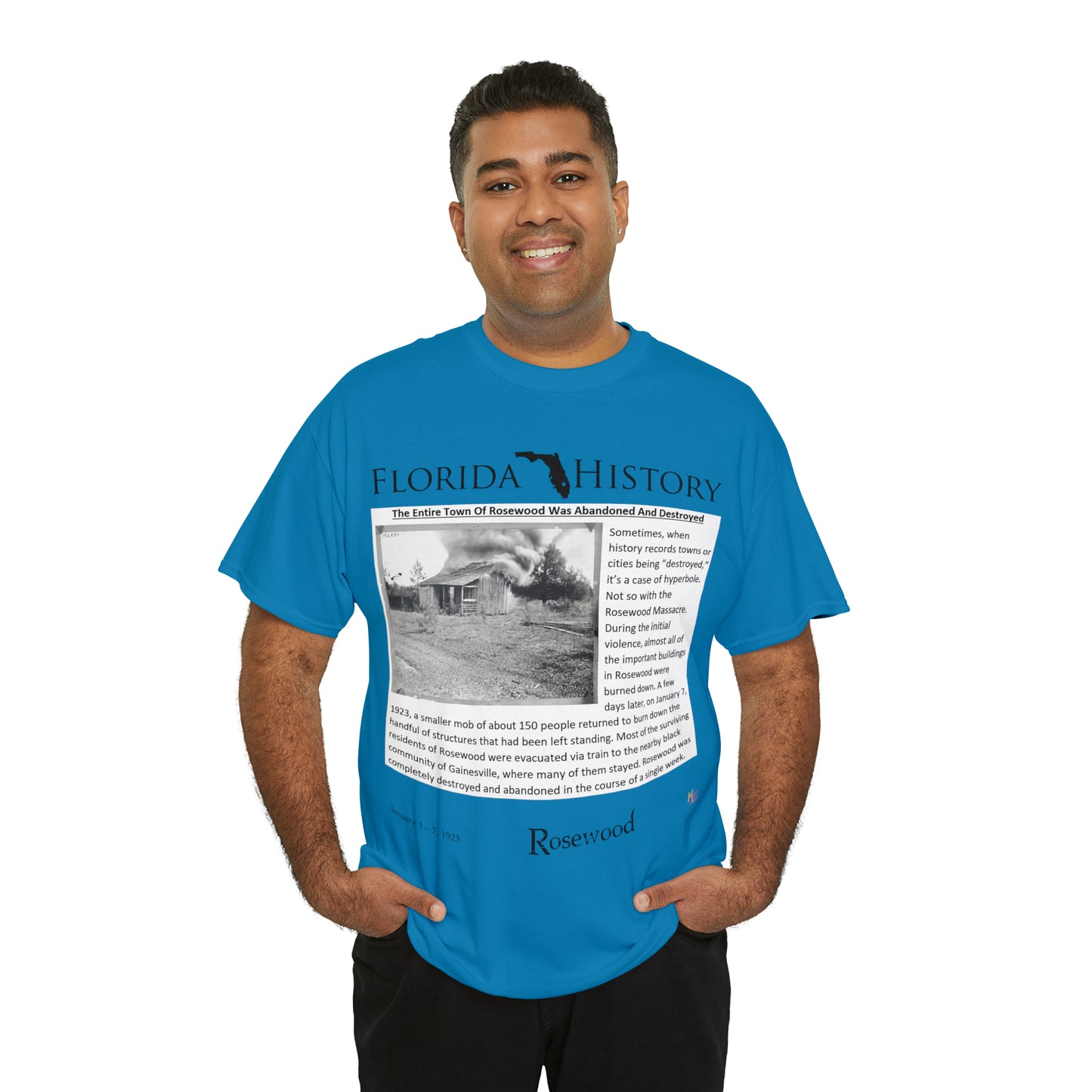 Florida History - Rosewood Massacre T-Shirt