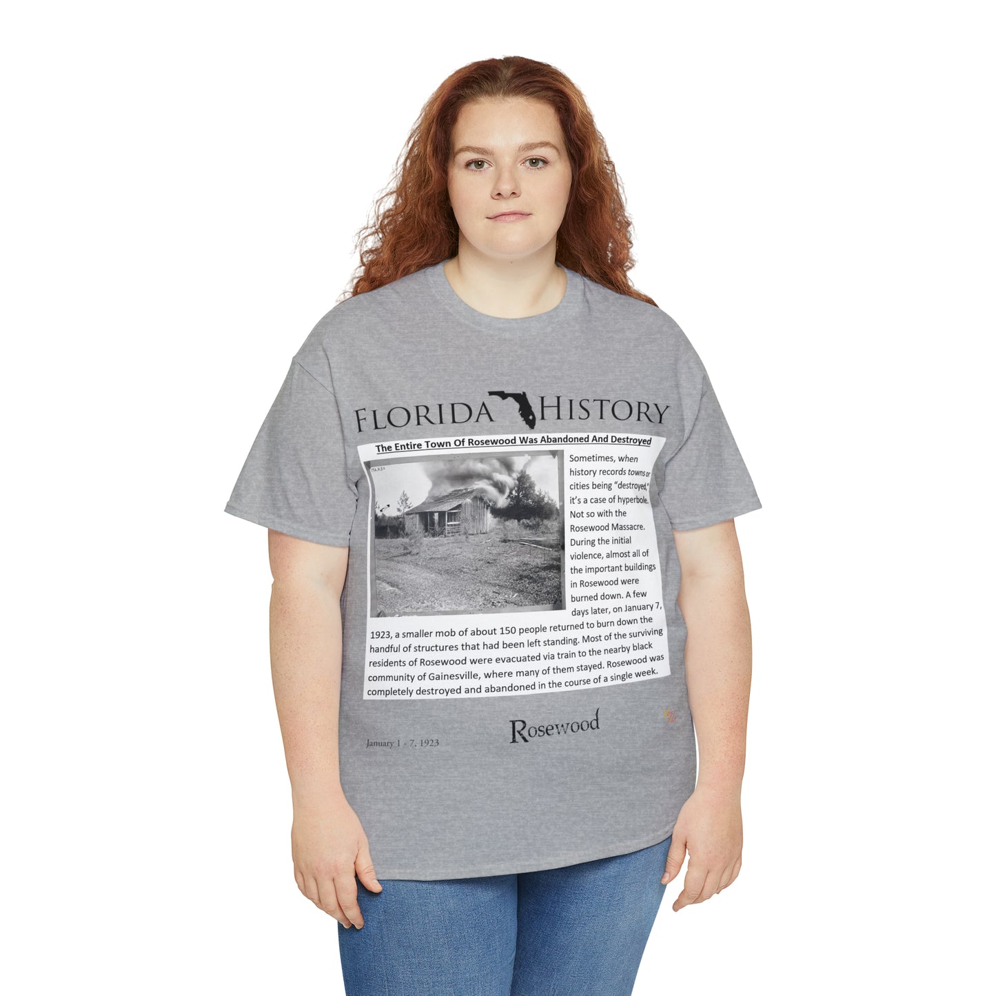 Florida History - Rosewood Massacre T-Shirt