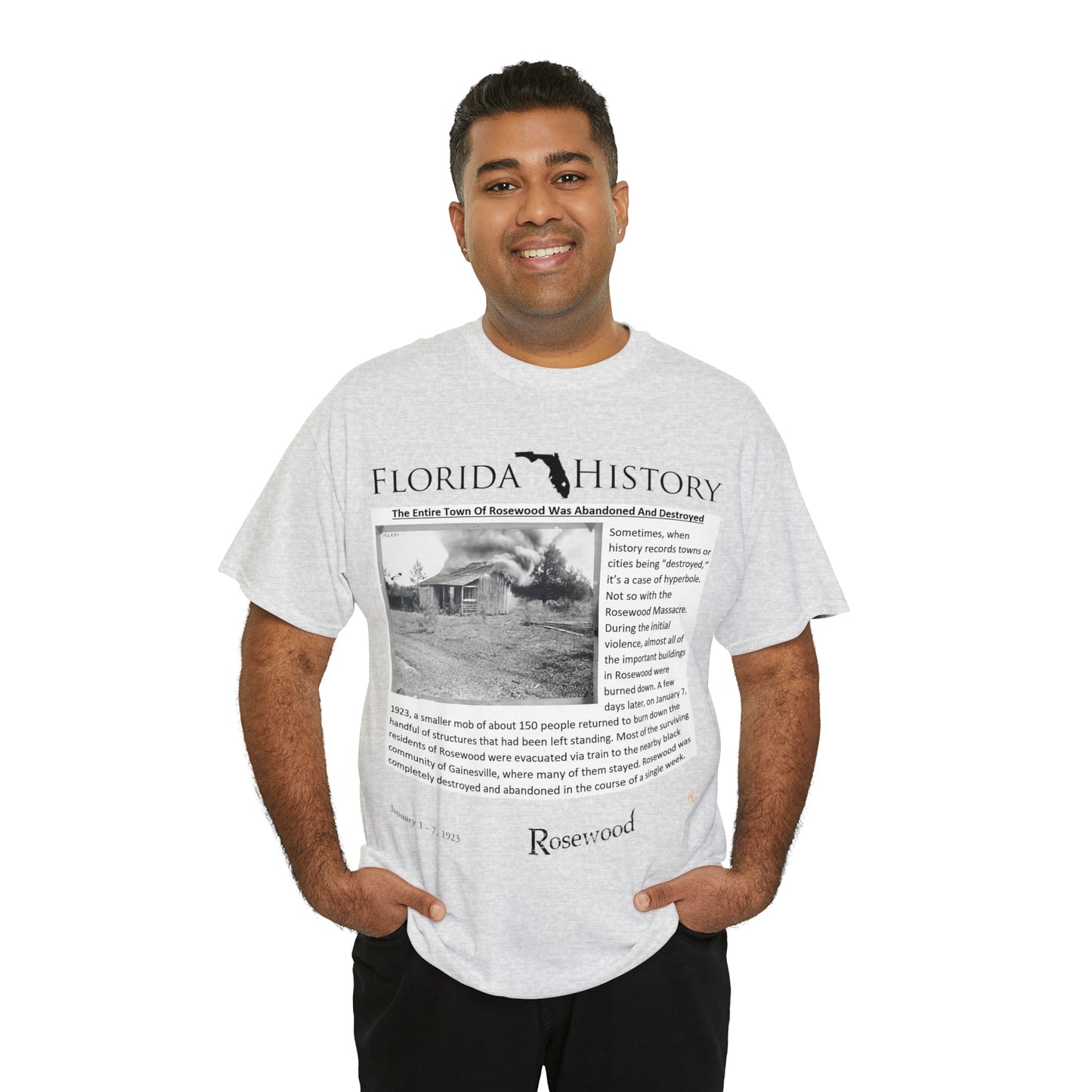 Florida History - Rosewood Massacre T-Shirt