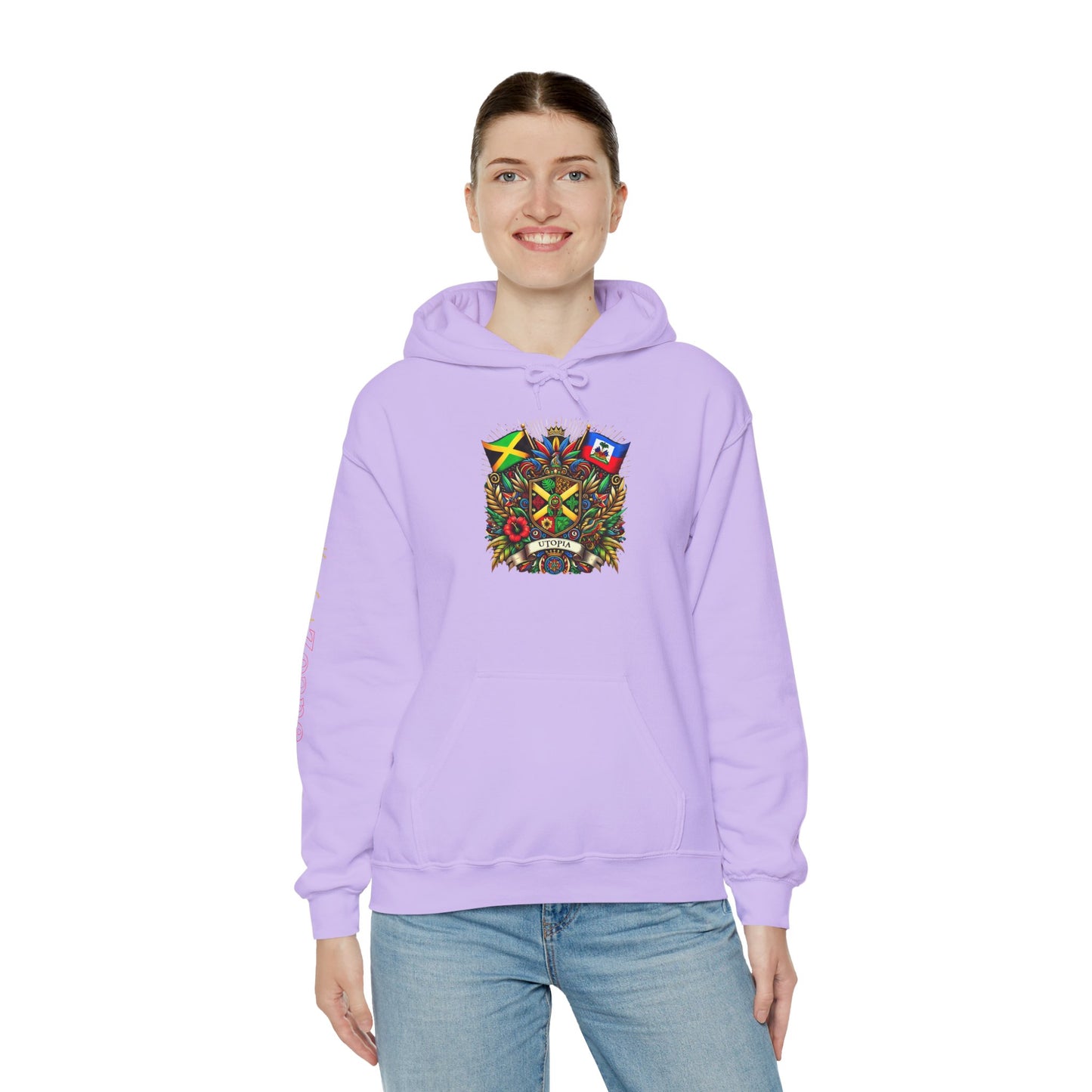 Family Crest Hooded Sweatshirt