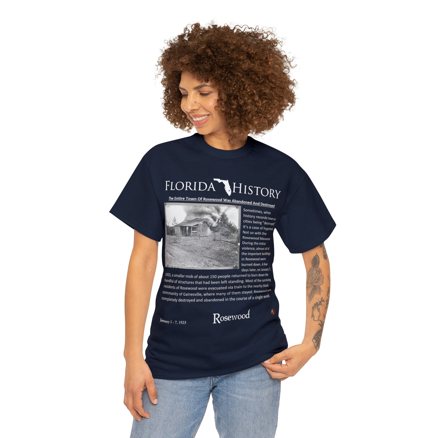 Florida History - Rosewood Massacre T-Shirt