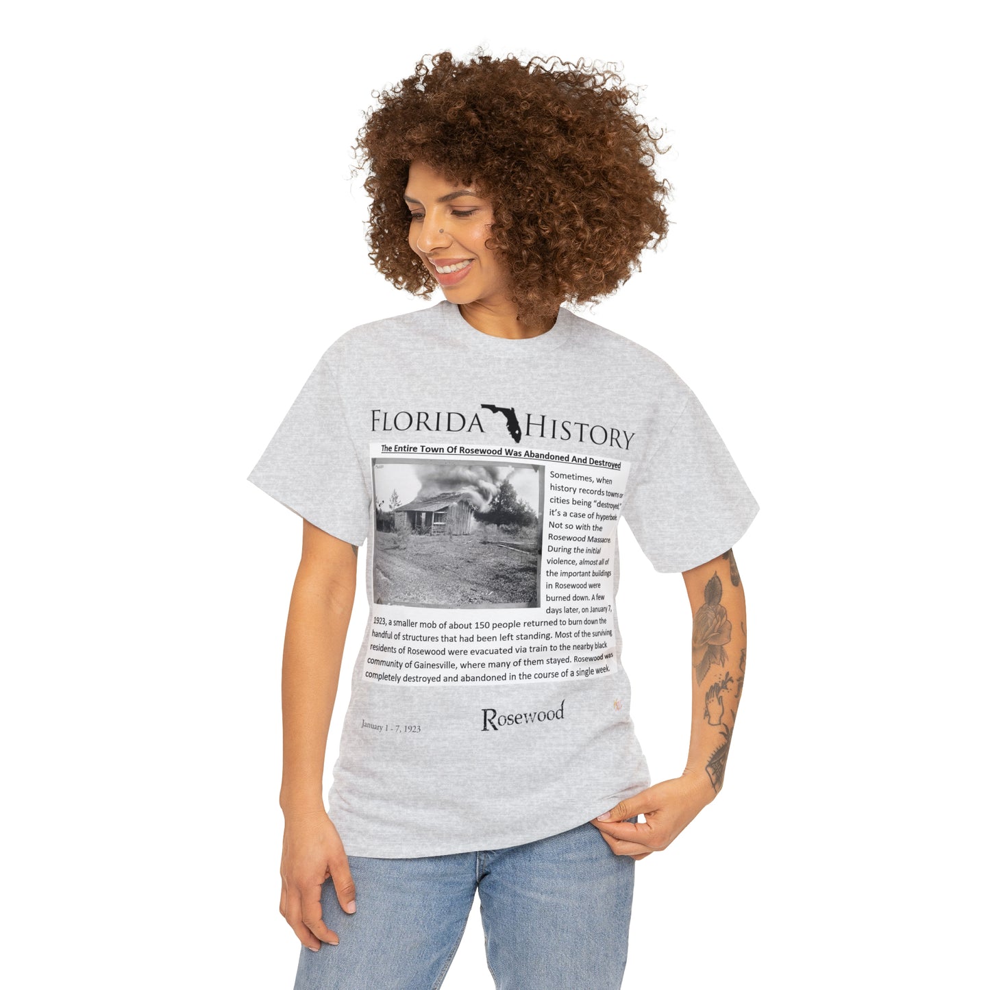 Florida History - Rosewood Massacre T-Shirt