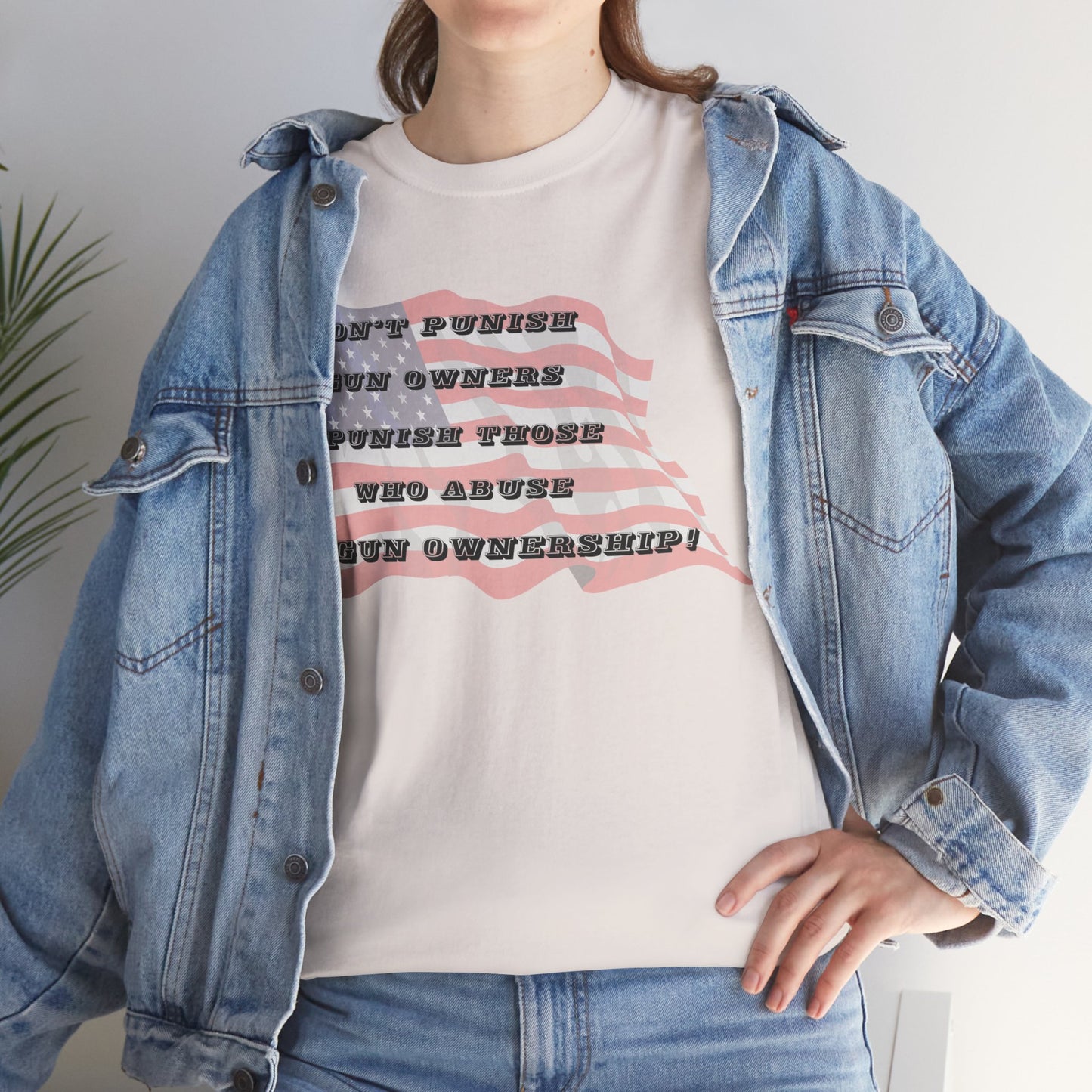 Men's or Women's Don't Punish Us - American Pride T-Shirt