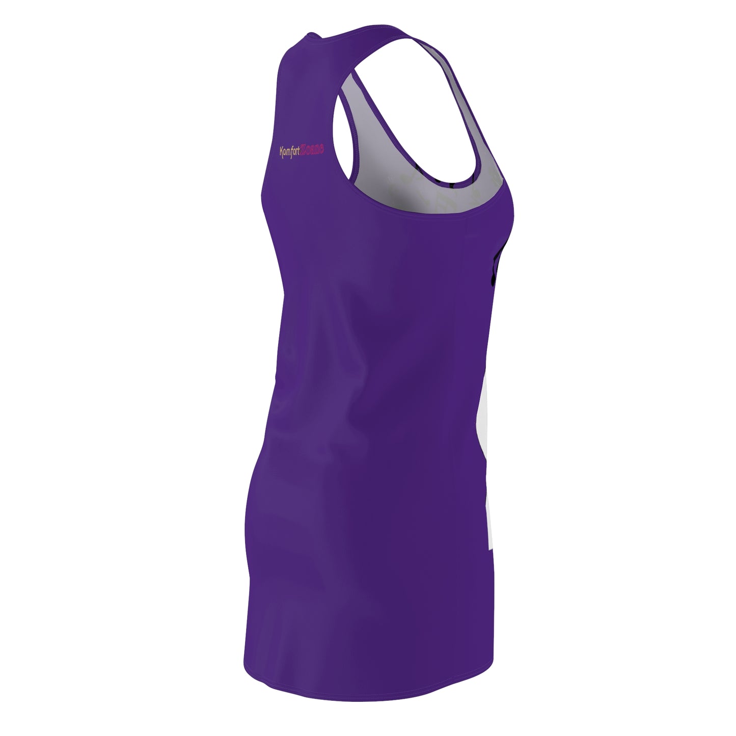 Purple I Am Music Racerback Dress