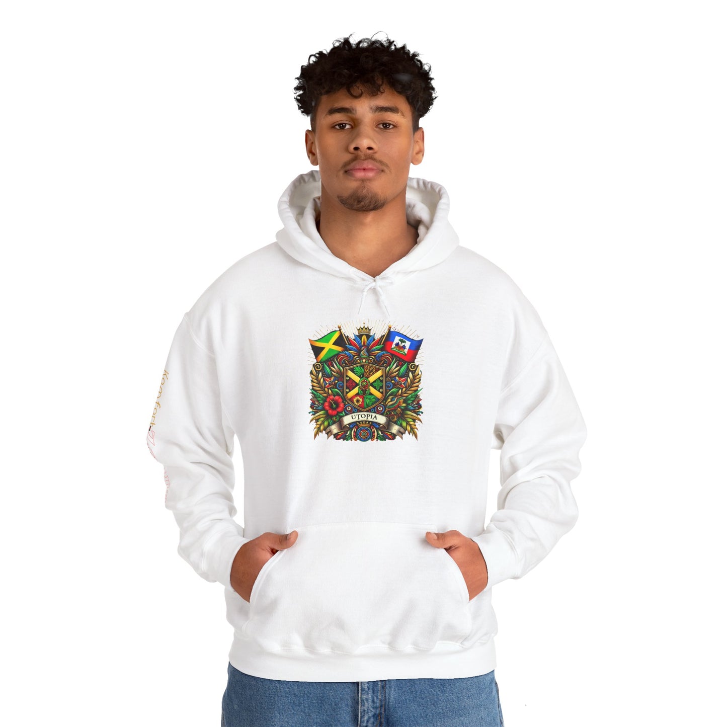 Family Crest Hooded Sweatshirt