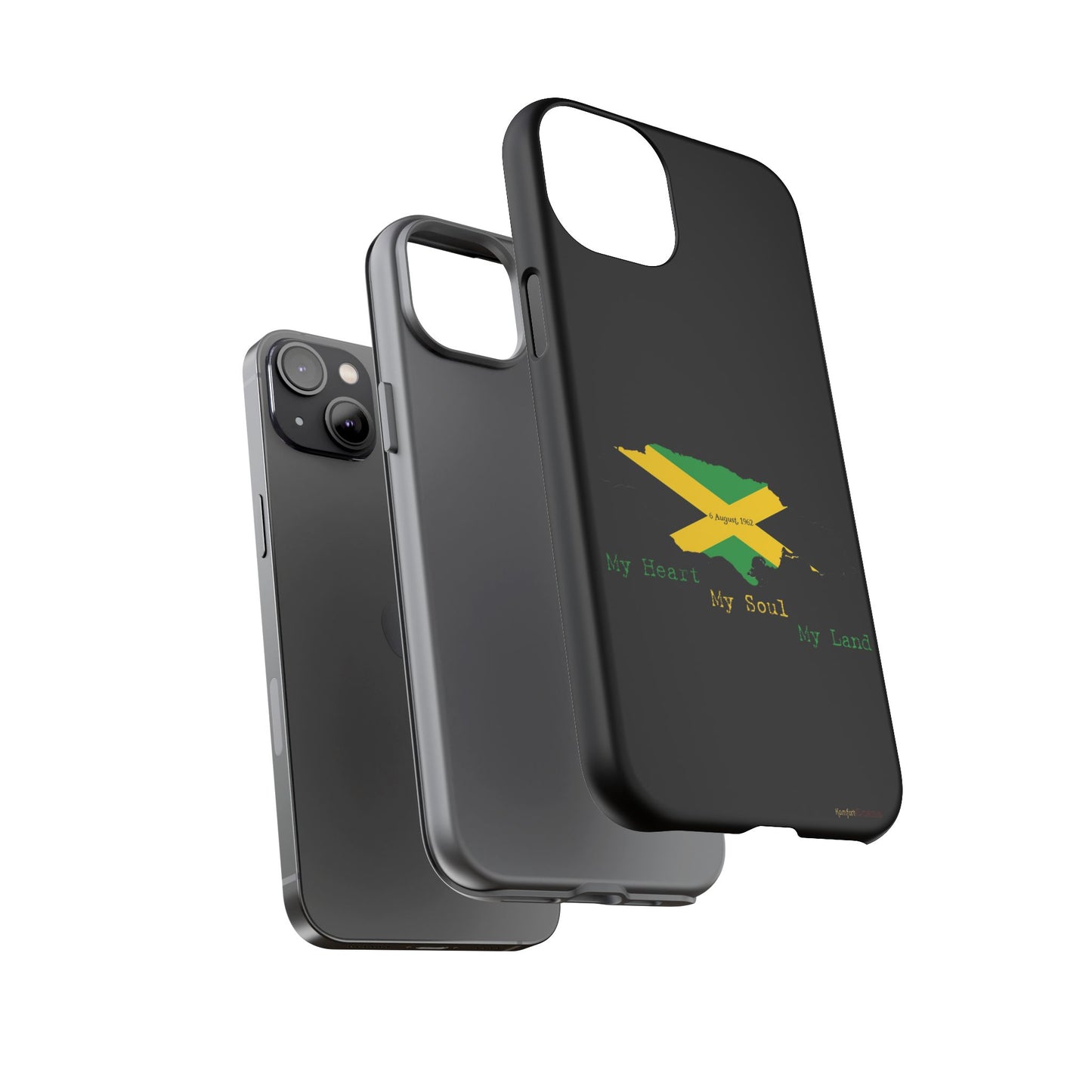 Jamaican Independence Tough Phone Cases (iPhone 8 - 16)