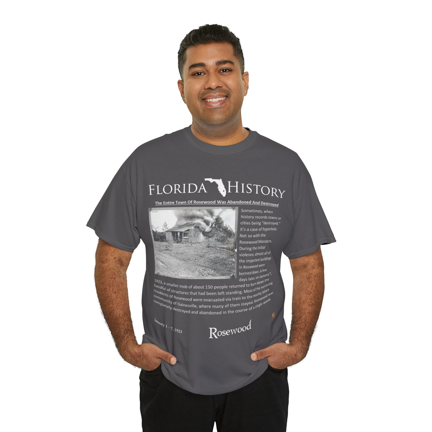 Florida History - Rosewood Massacre T-Shirt