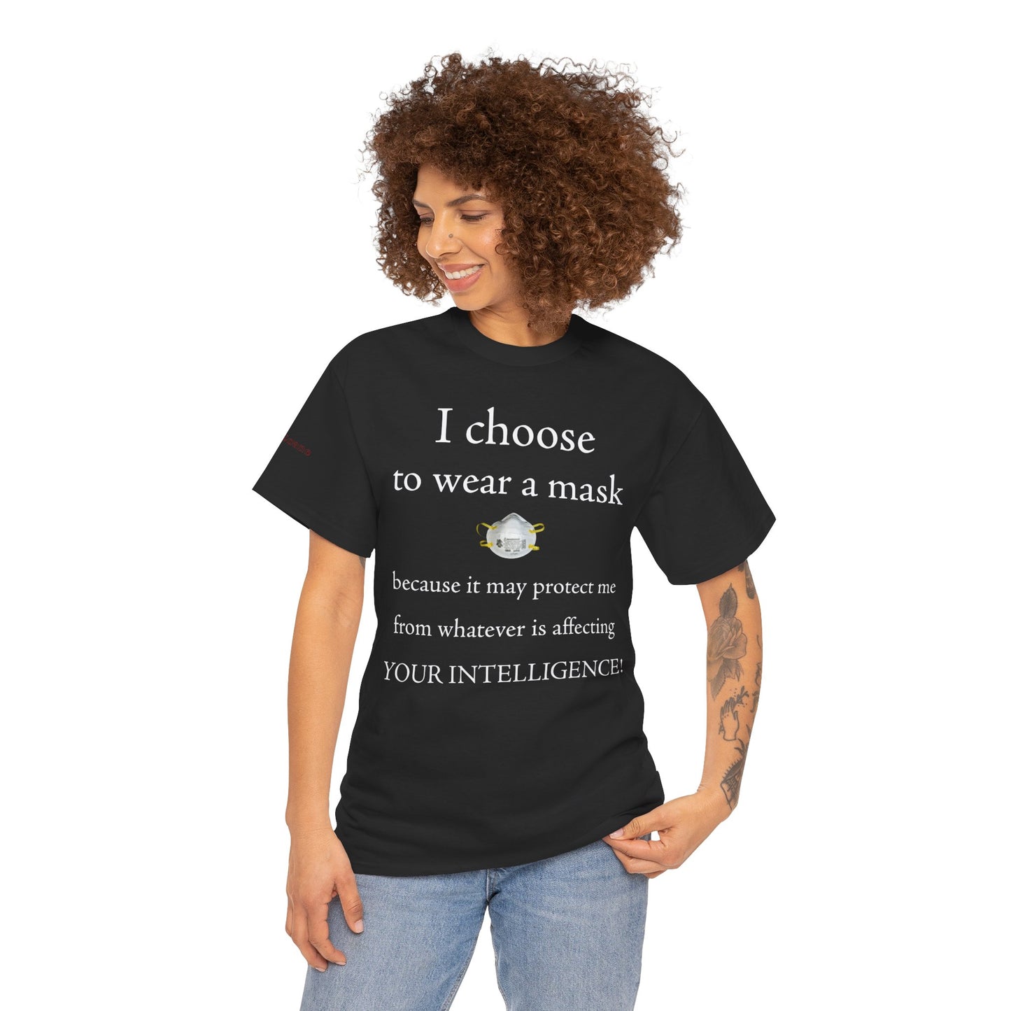 Men's or Women's I Wear My Mask T-Shirt (Dark)