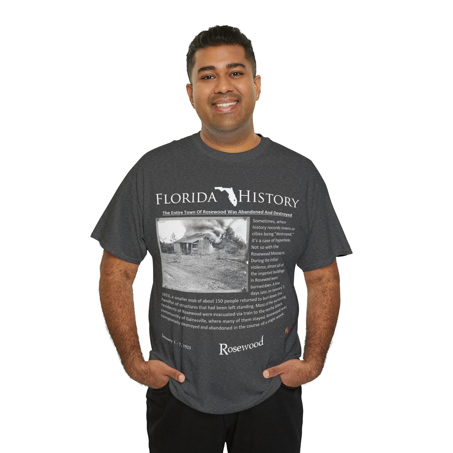 Florida History - Rosewood Massacre T-Shirt