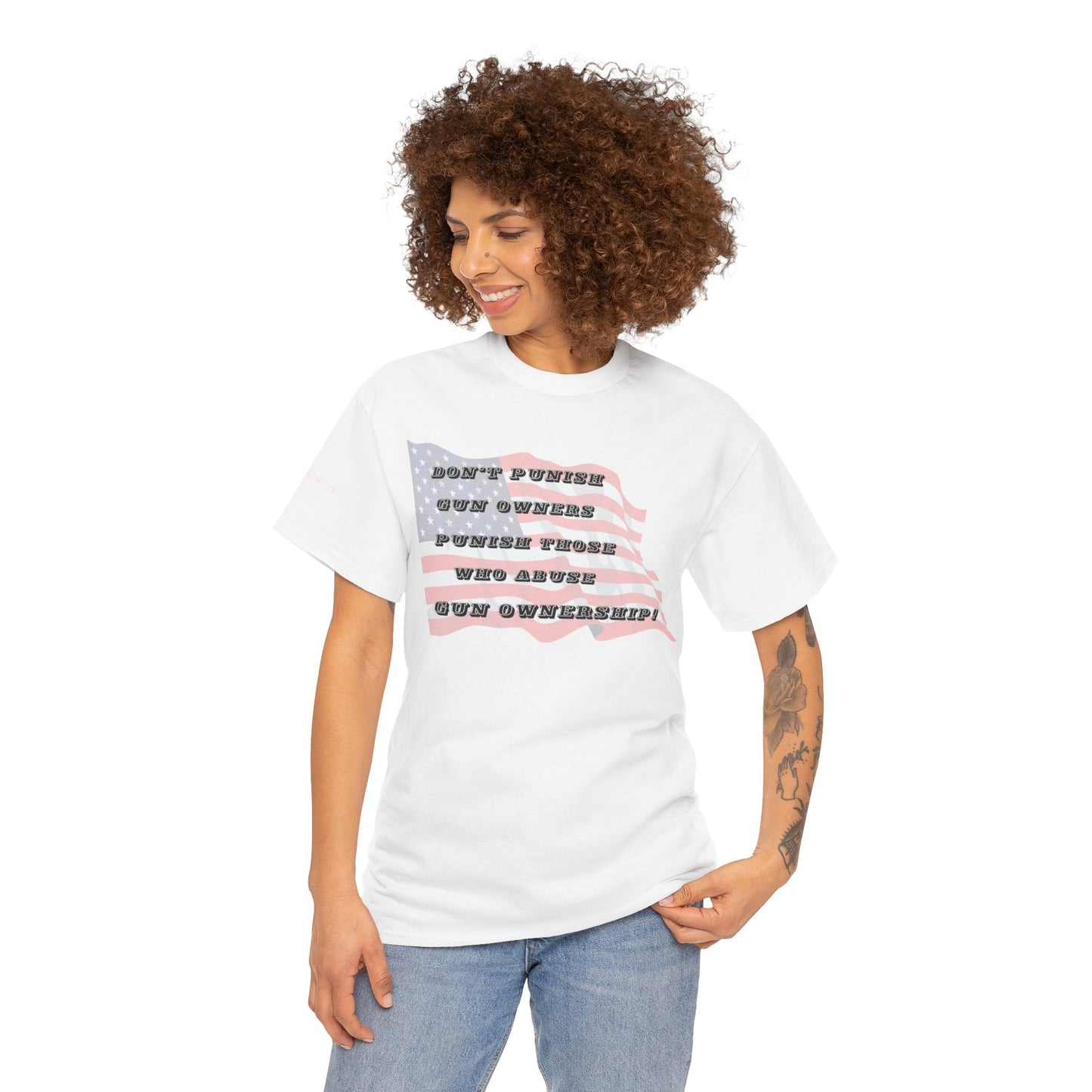 Men's or Women's Don't Punish Us - American Pride T-Shirt