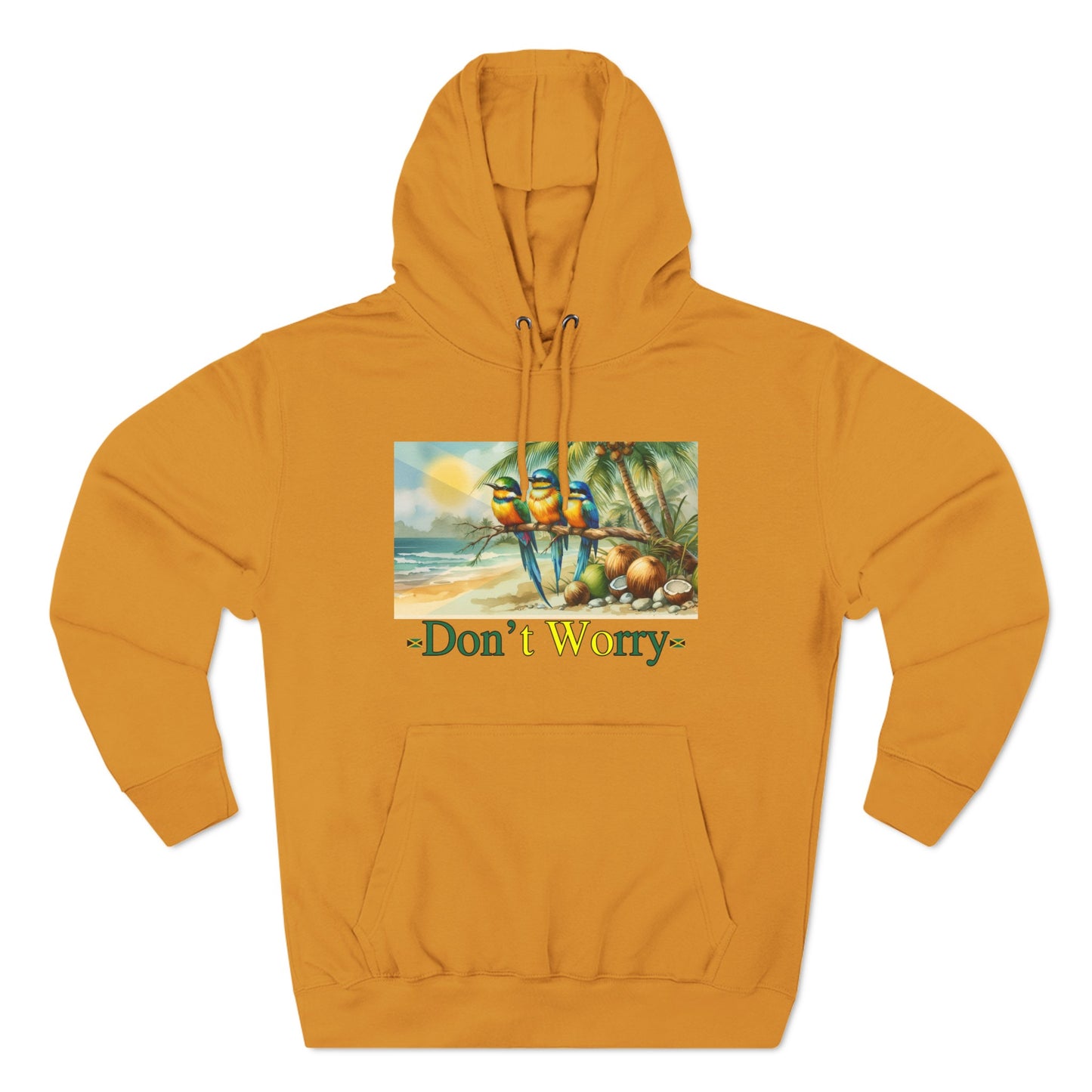 Don't Worry Jamaican Pullover Hoodie