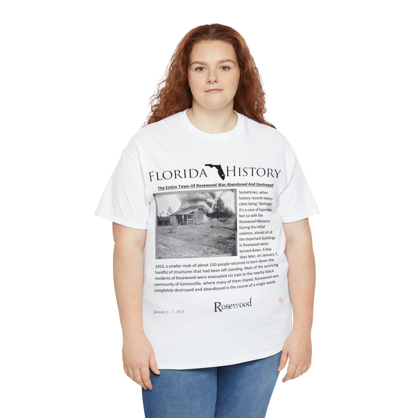 Florida History - Rosewood Massacre T-Shirt