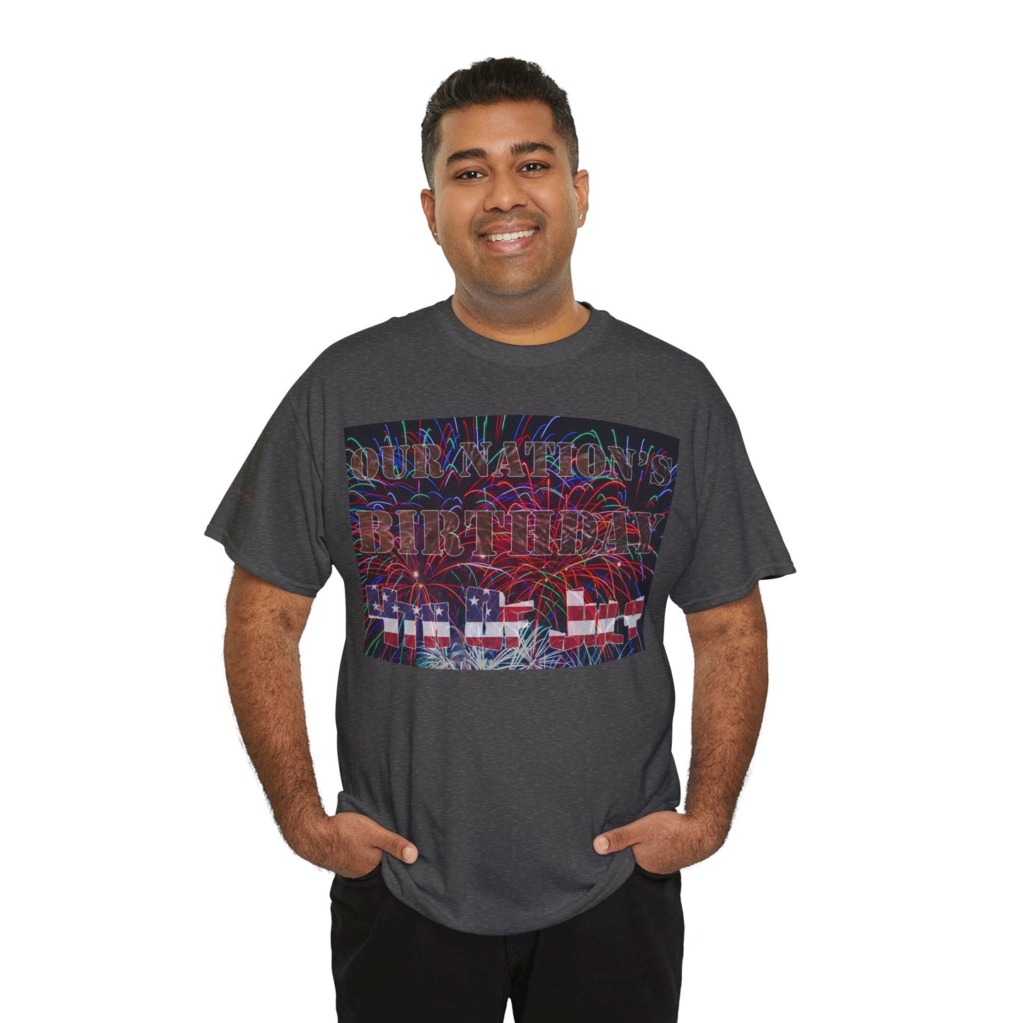 Men's or Women's Our Nation's Birthday American Independence T-Shirt