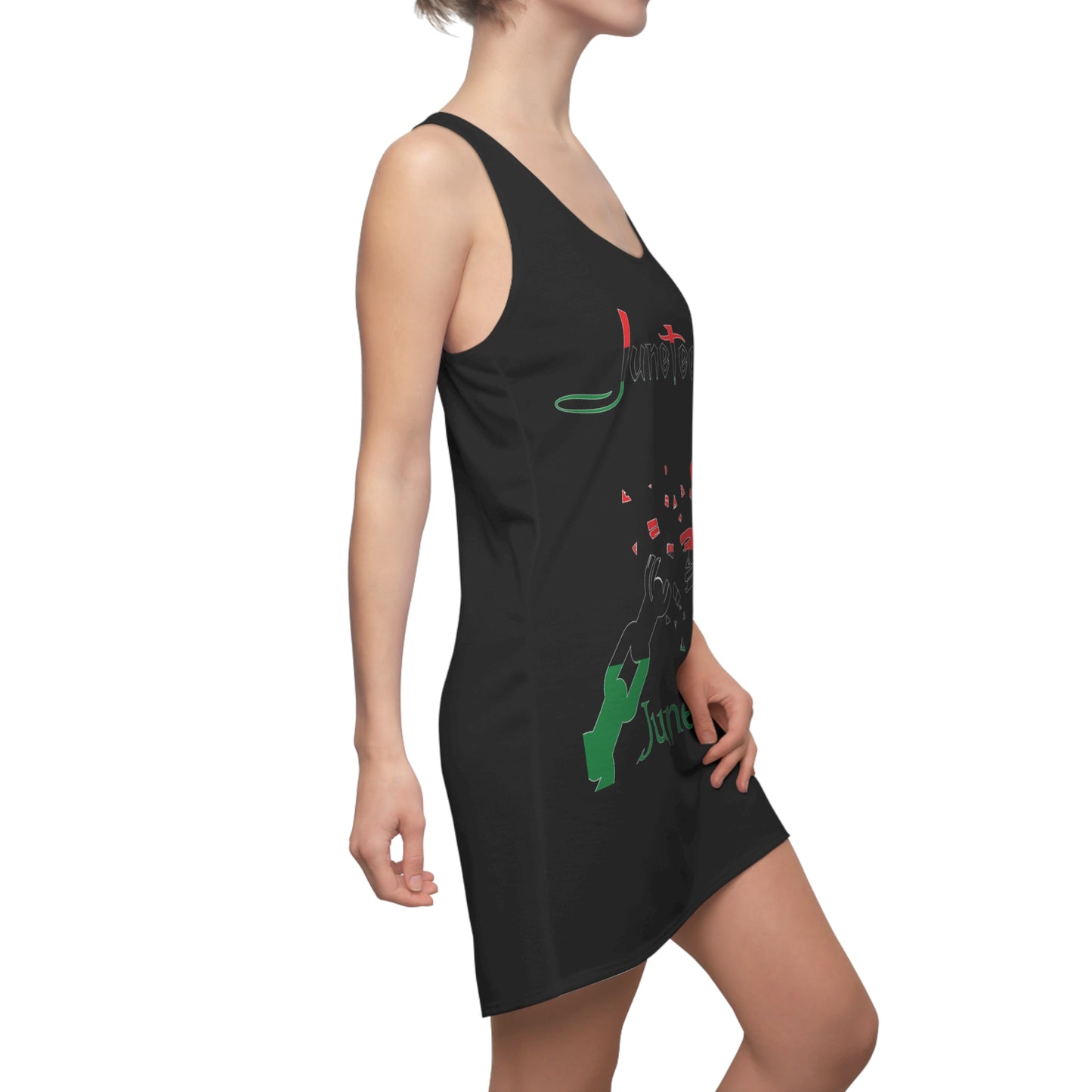 Juneteenth Broken Chains Racerback Dress