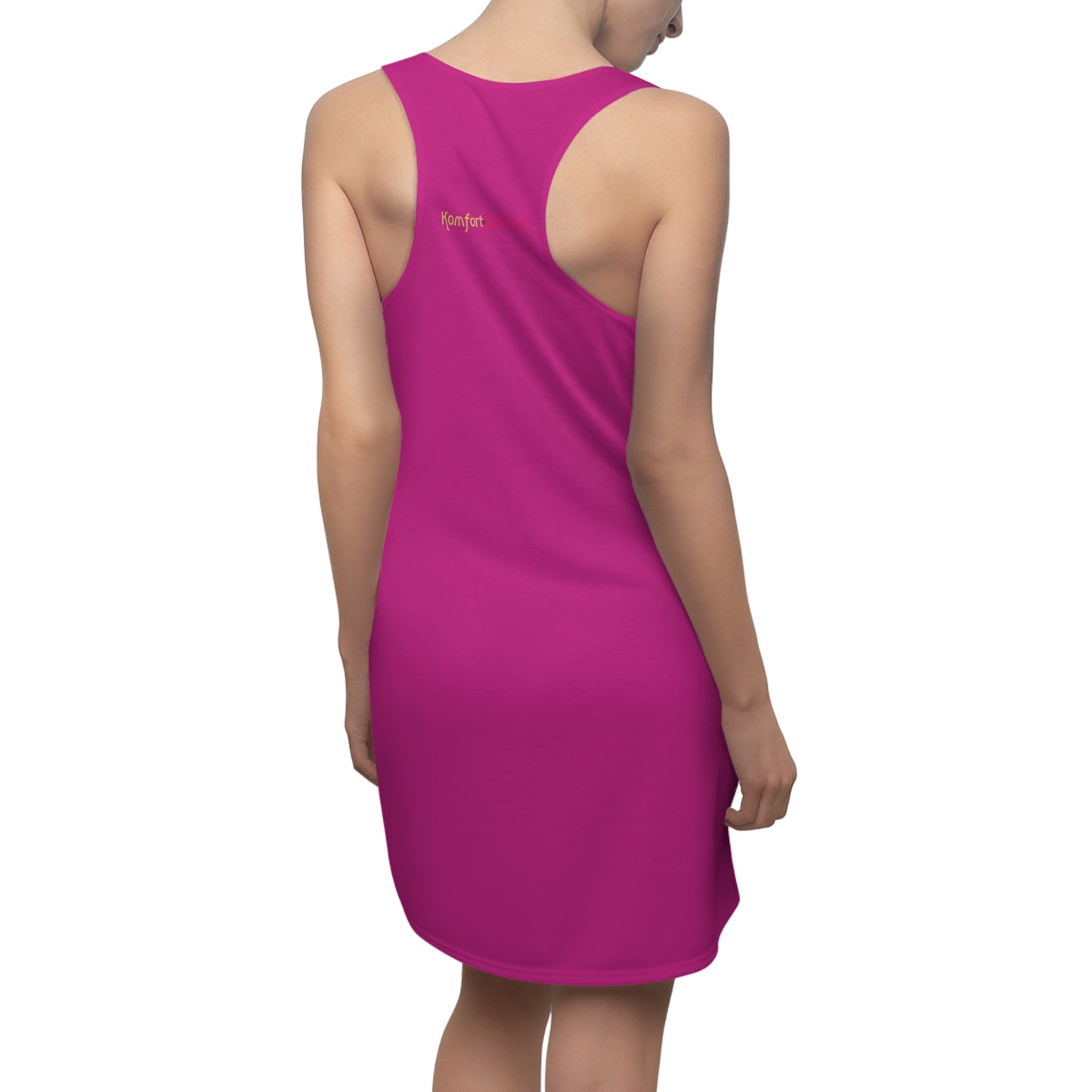 Pink I Am Music Racerback Dress