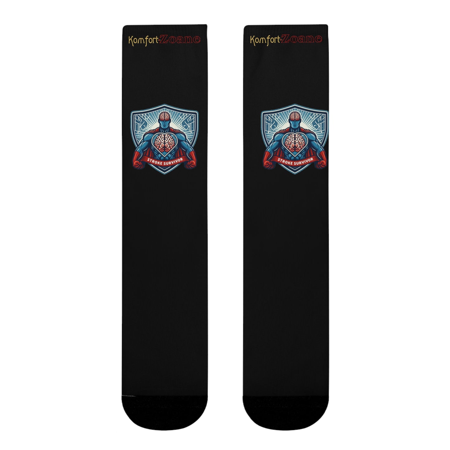 Stroke Survivor Sublimation Crew Socks (EU)