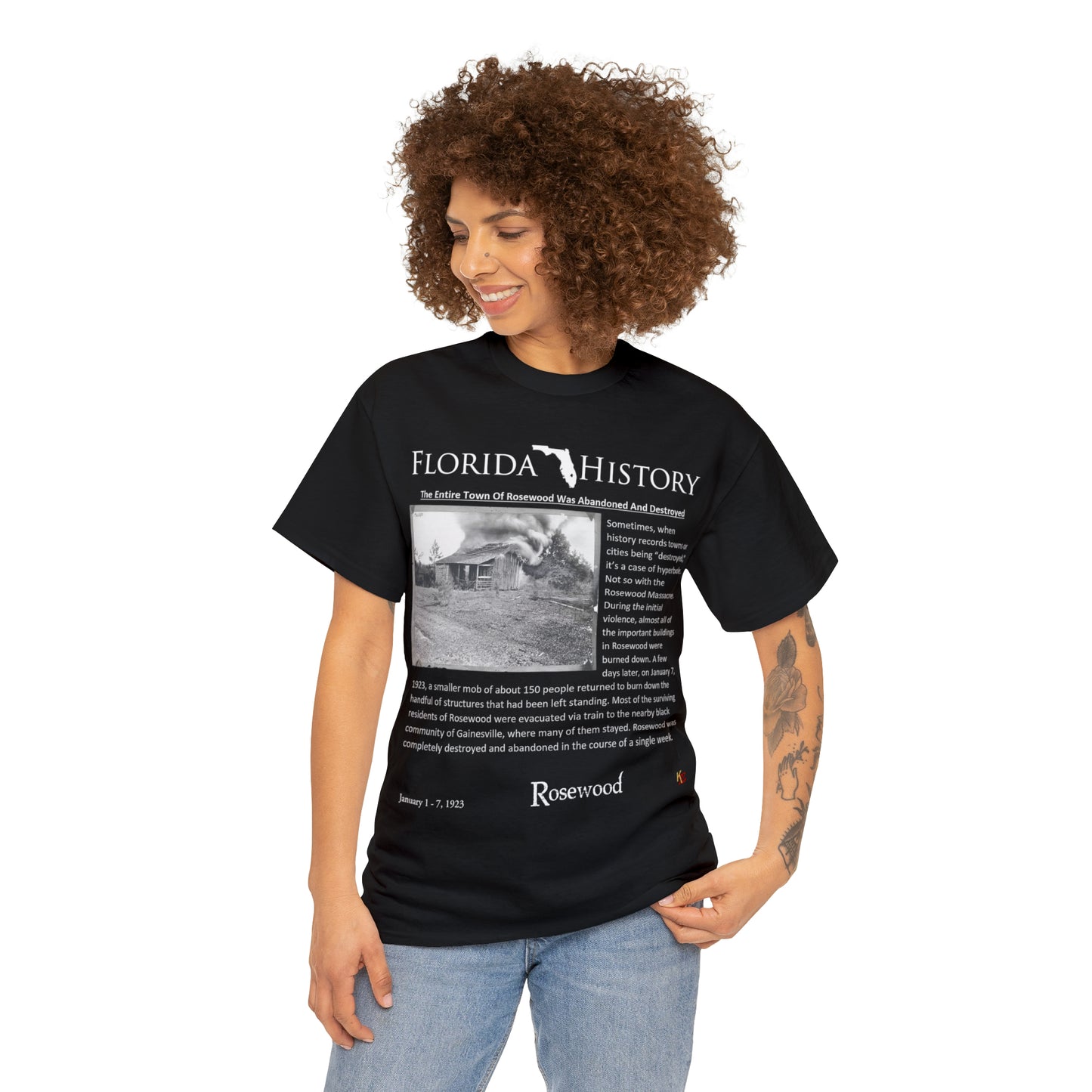 Florida History - Rosewood Massacre T-Shirt