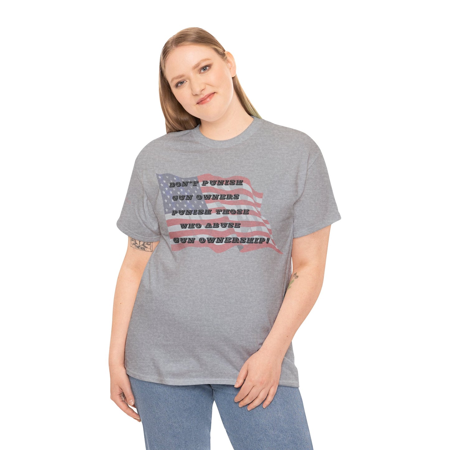 Men's or Women's Don't Punish Us - American Pride T-Shirt