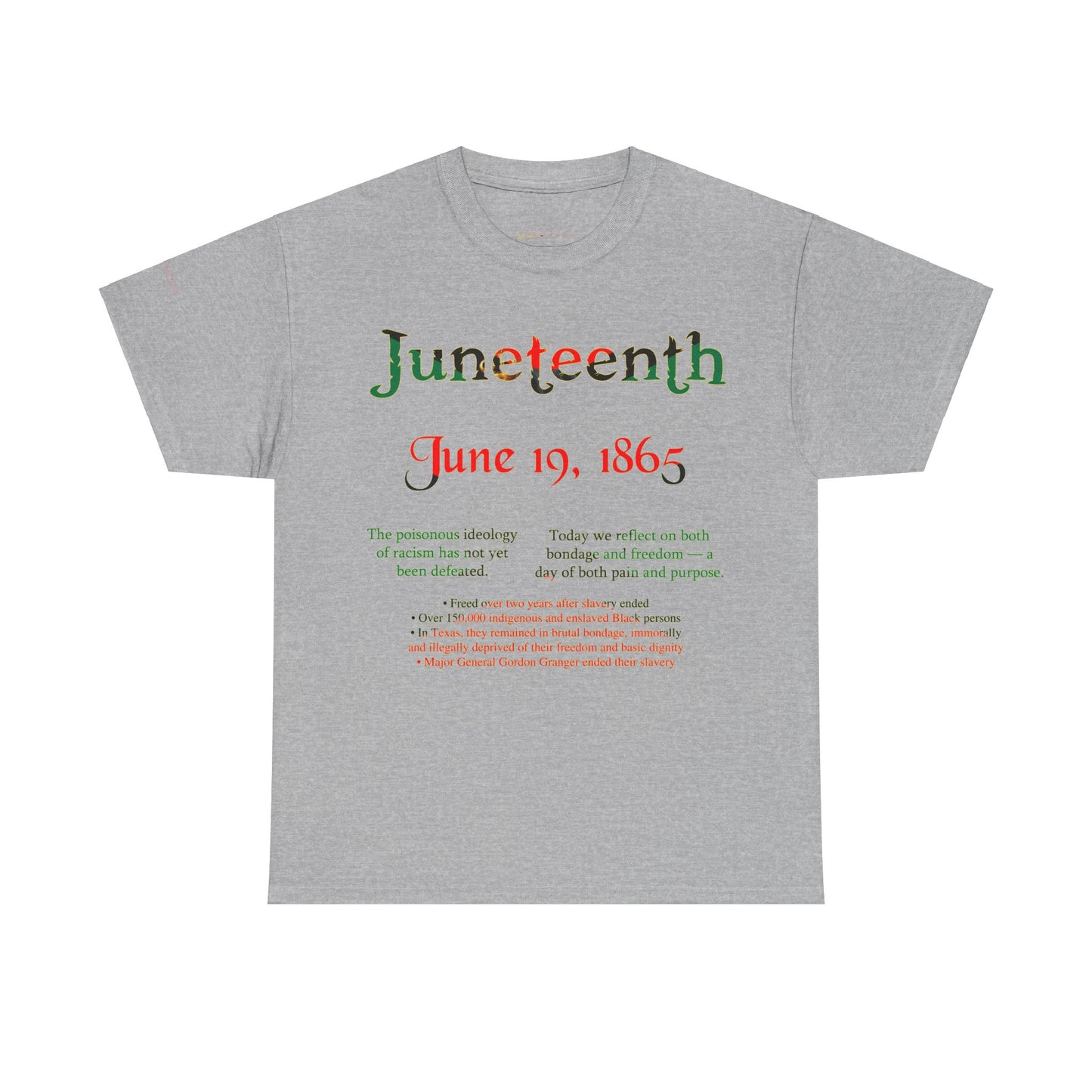 Men's or Women's Juneteenth Emancipation T-Shirt