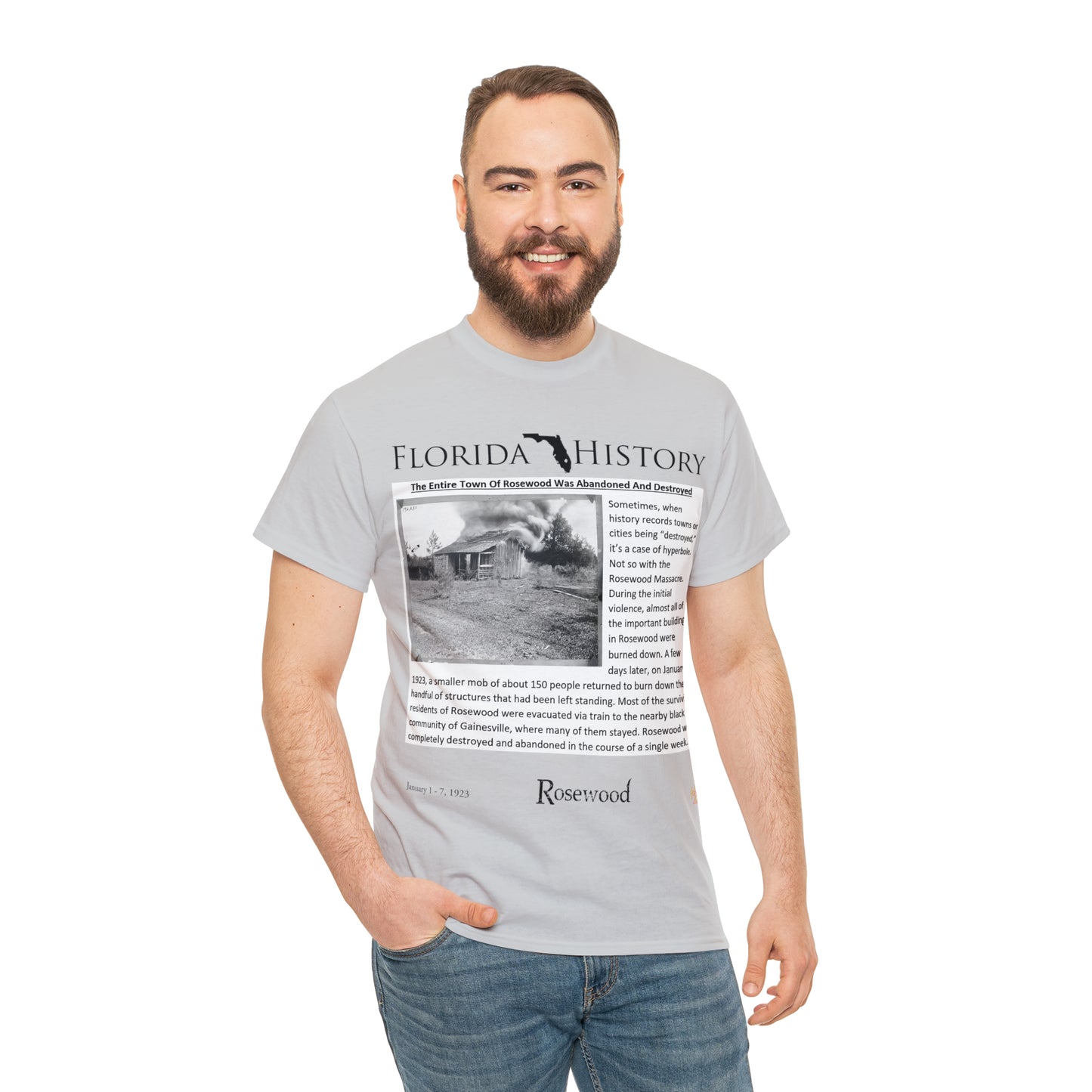 Florida History - Rosewood Massacre T-Shirt