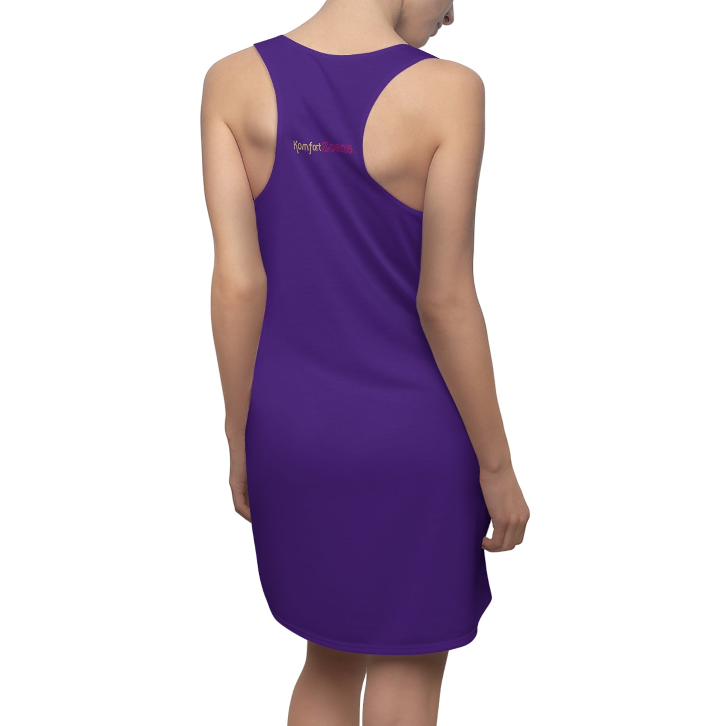 Purple I Am Music Racerback Dress