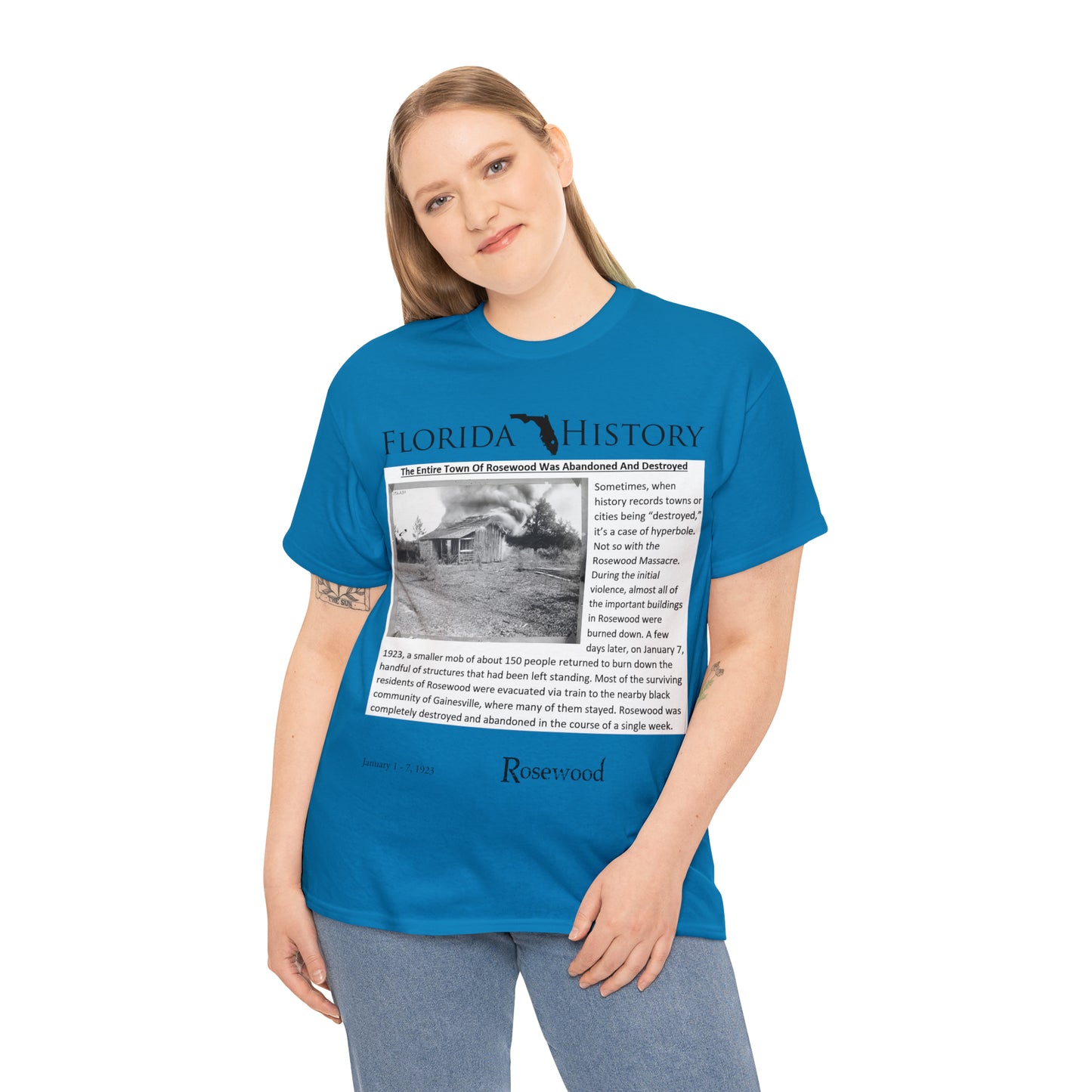 Florida History - Rosewood Massacre T-Shirt