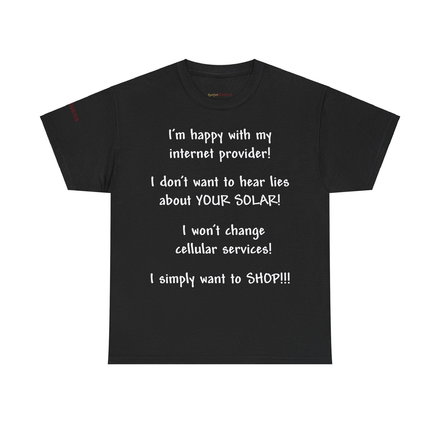 Men's or Women's I simply want to shop T-Shirt (Dark)