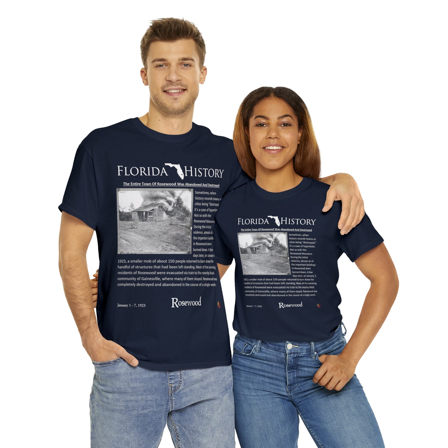 Florida History - Rosewood Massacre T-Shirt