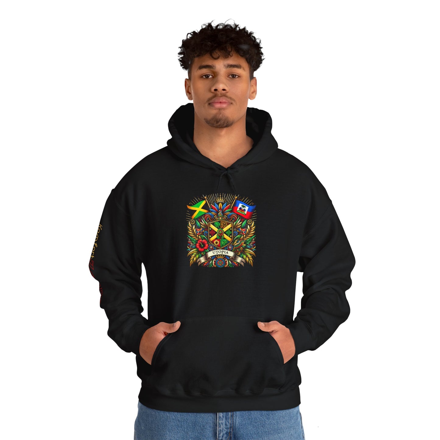 Family Crest Hooded Sweatshirt