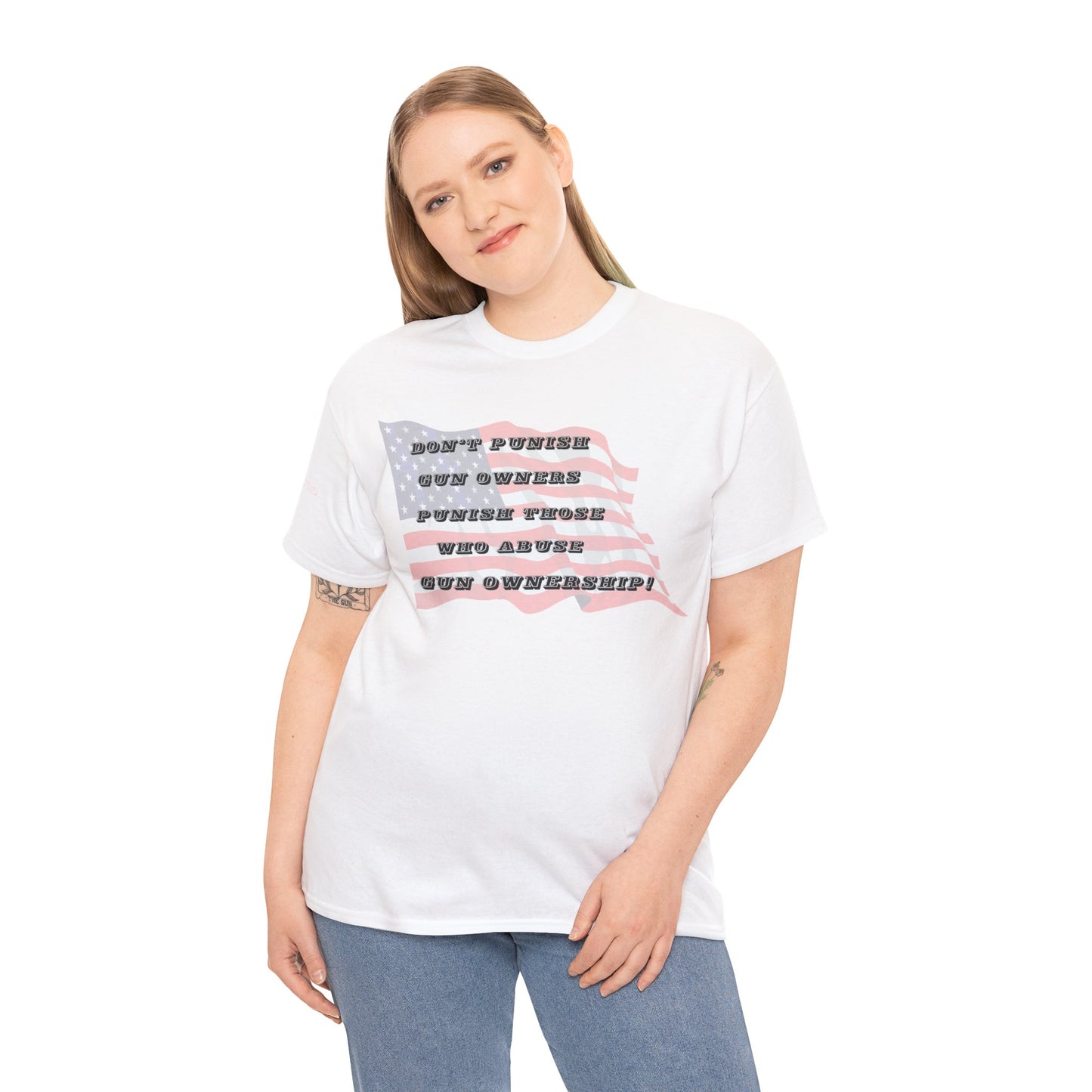 Men's or Women's Don't Punish Us - American Pride T-Shirt