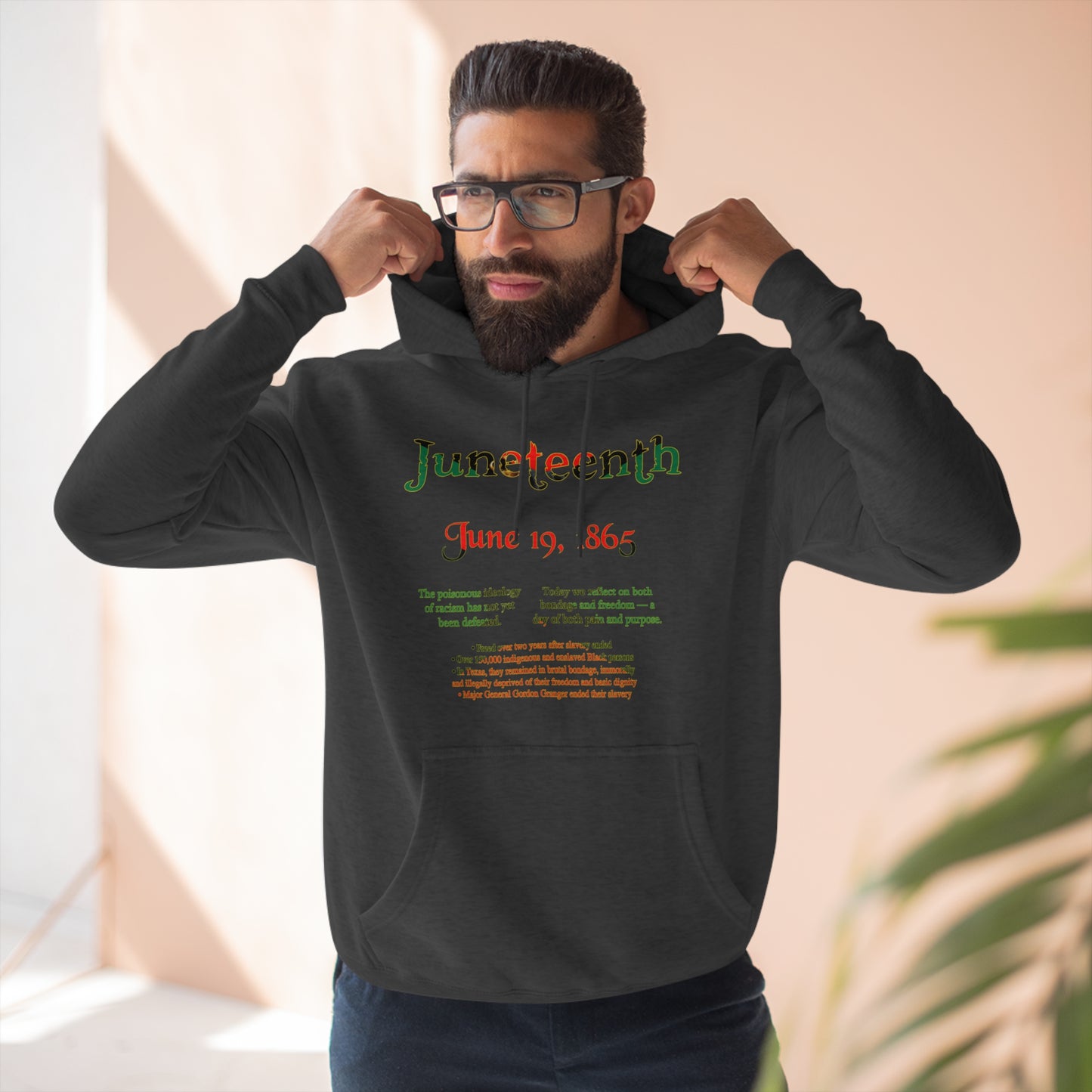 Juneteenth Emancipation Pullover Hoodie