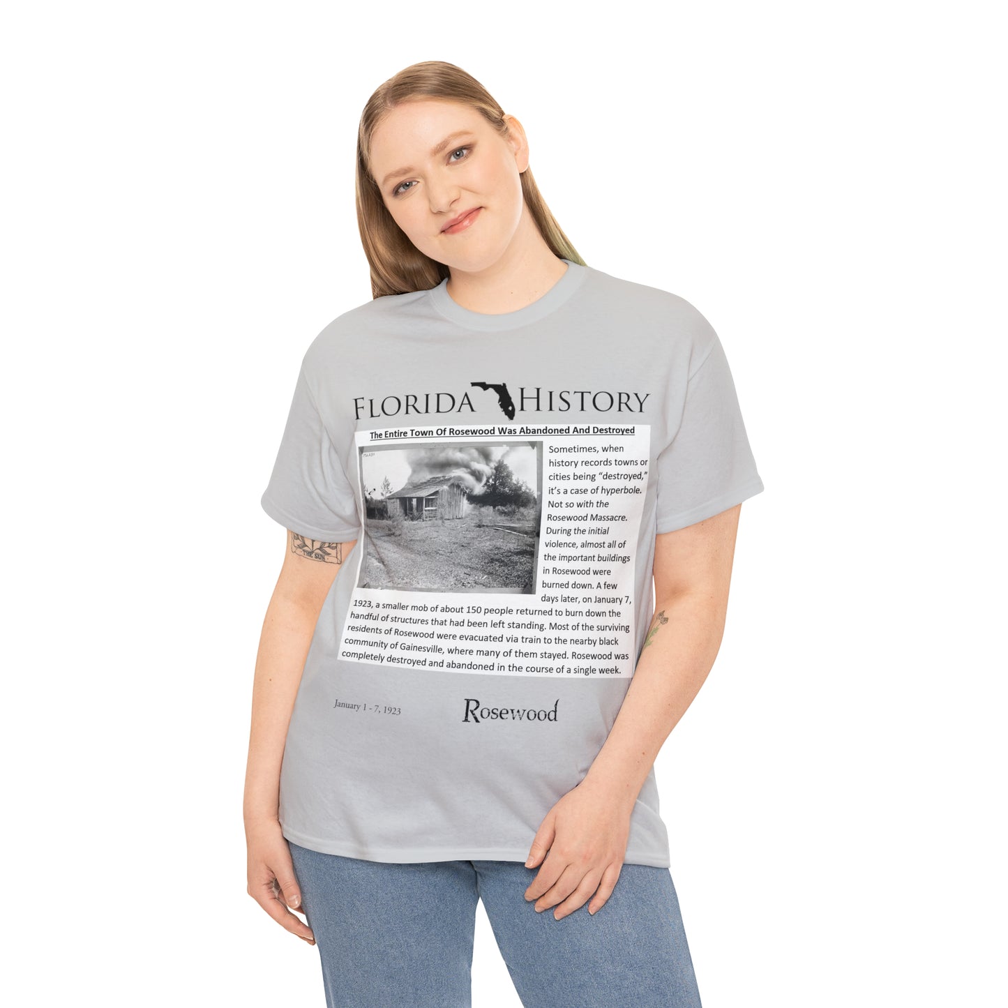 Florida History - Rosewood Massacre T-Shirt