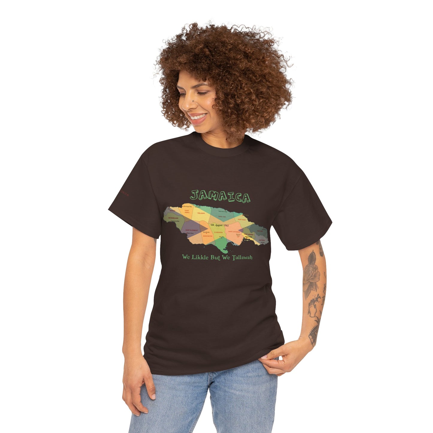 Men's or Women's Jamaican Independence Parish T-Shirt