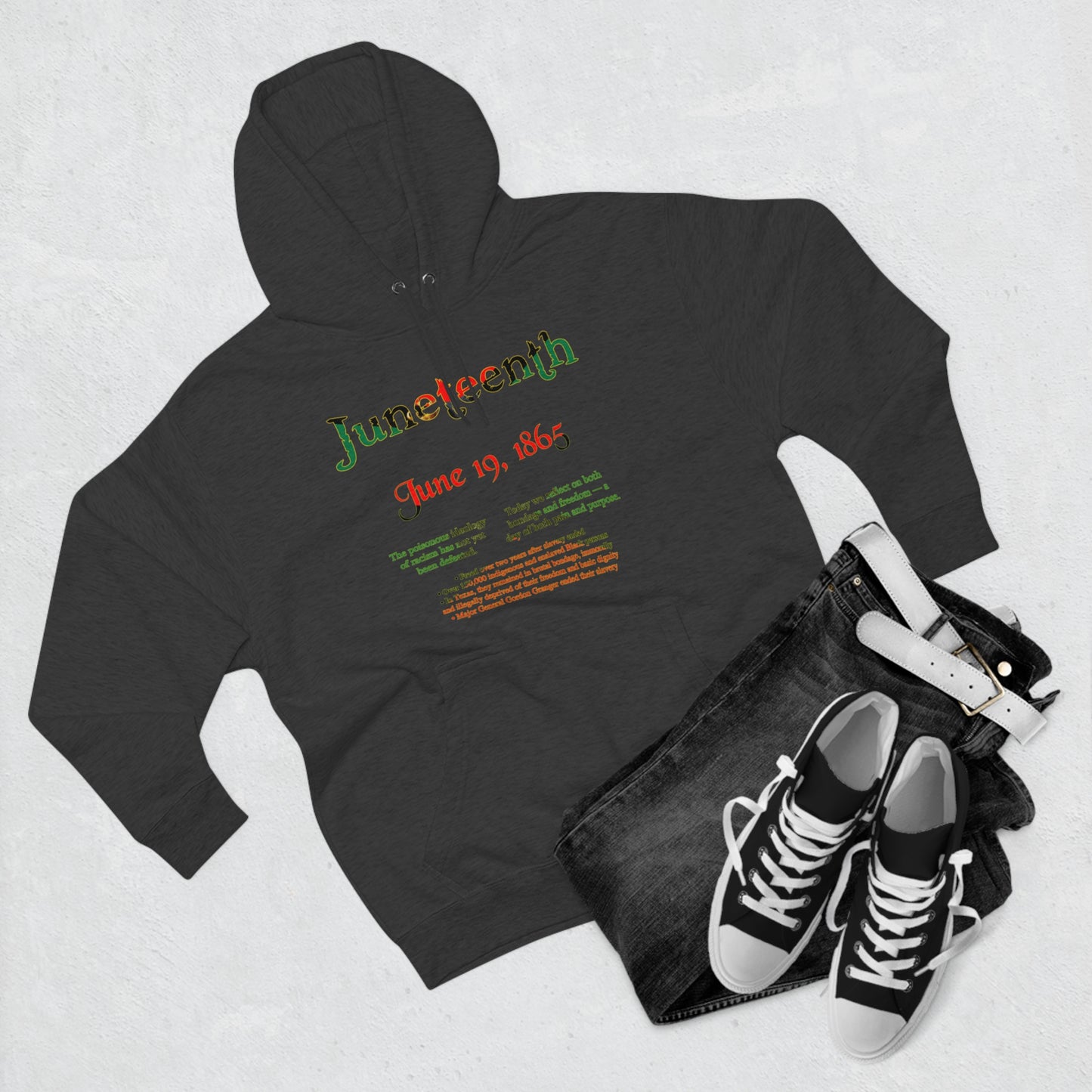 Juneteenth Emancipation Pullover Hoodie