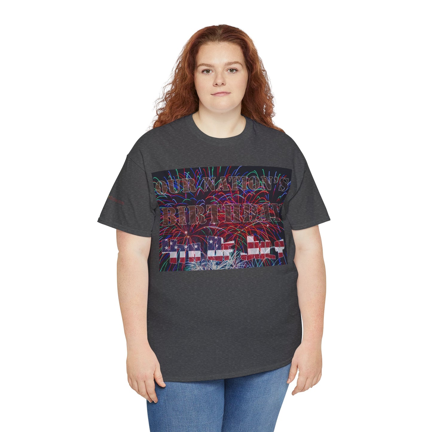 Men's or Women's Our Nation's Birthday American Independence T-Shirt