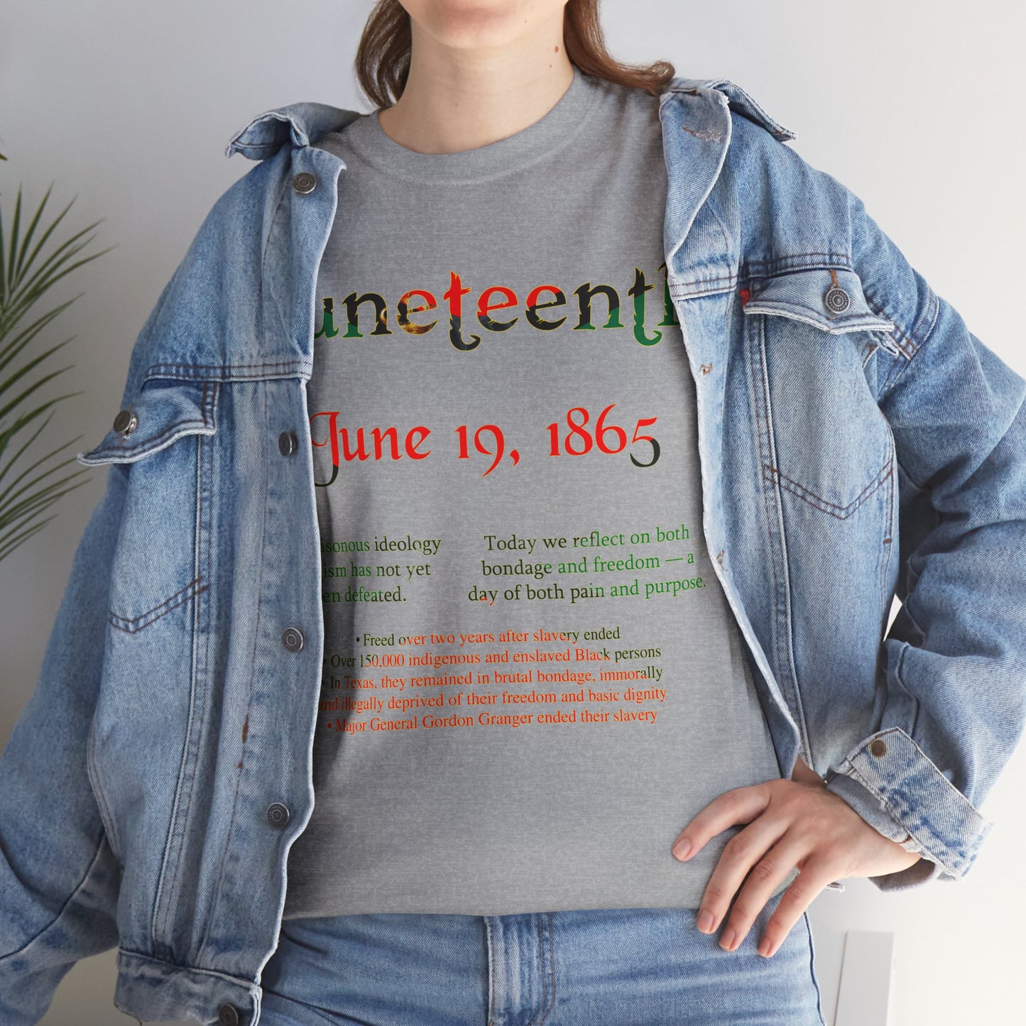 Men's or Women's Juneteenth Emancipation T-Shirt