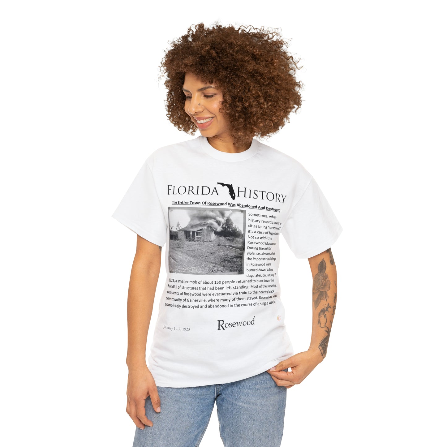 Florida History - Rosewood Massacre T-Shirt