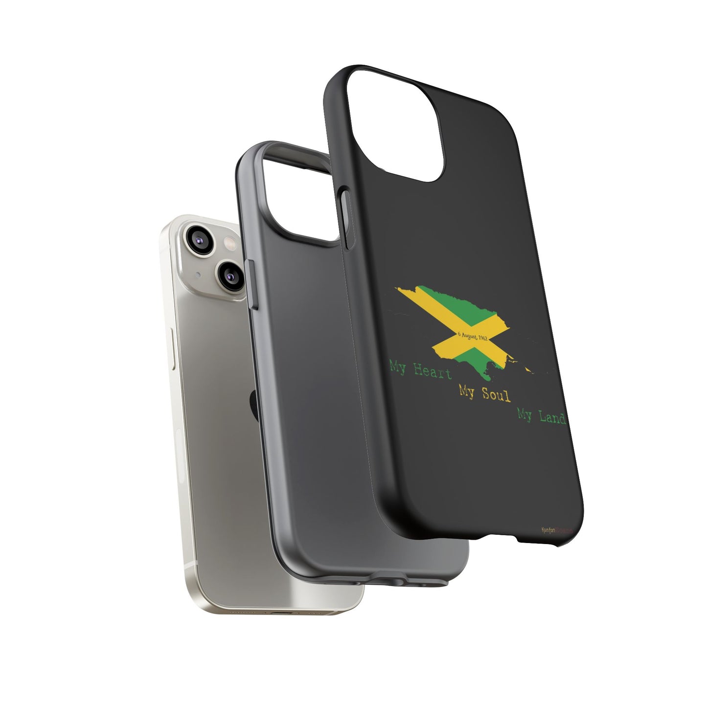 Jamaican Independence Tough Phone Cases (iPhone 8 - 16)