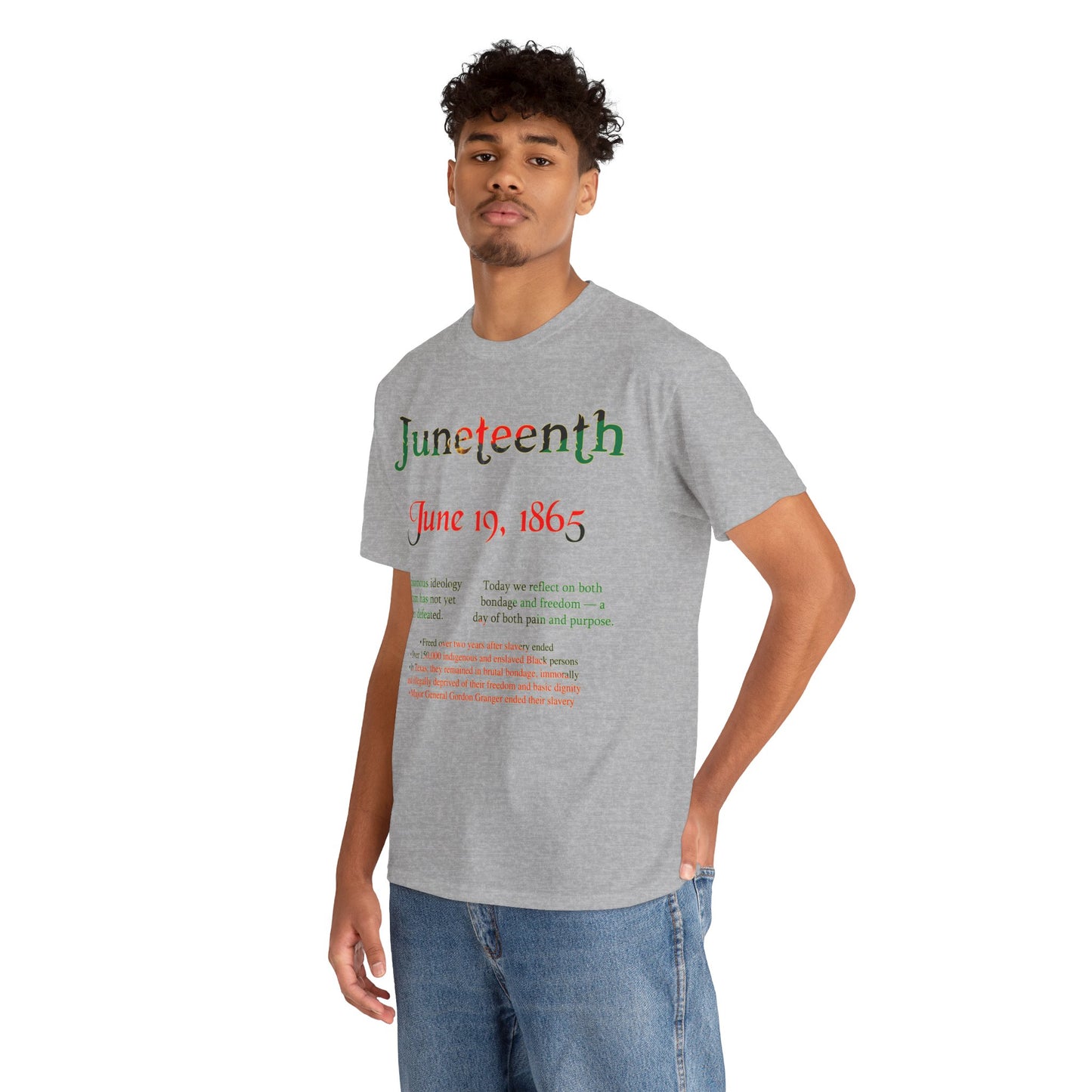 Men's or Women's Juneteenth Emancipation T-Shirt